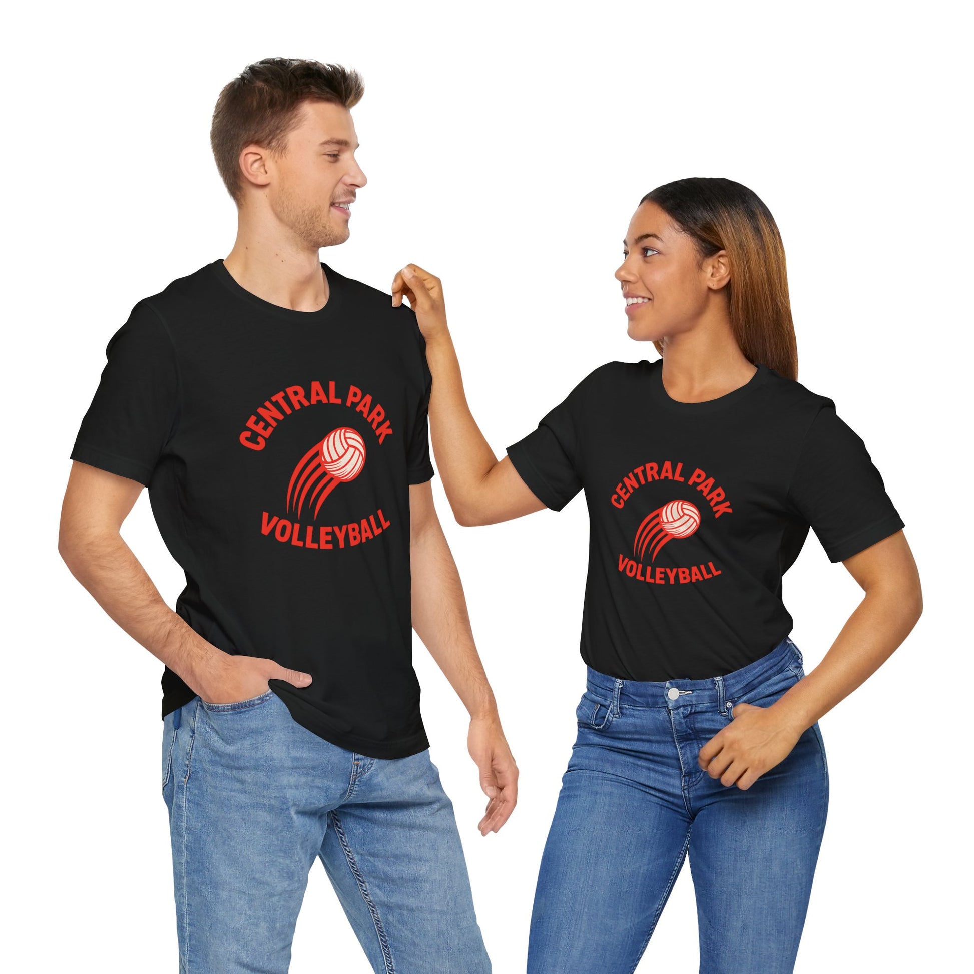 Volleyball lifestyle shirt with Central Park text.