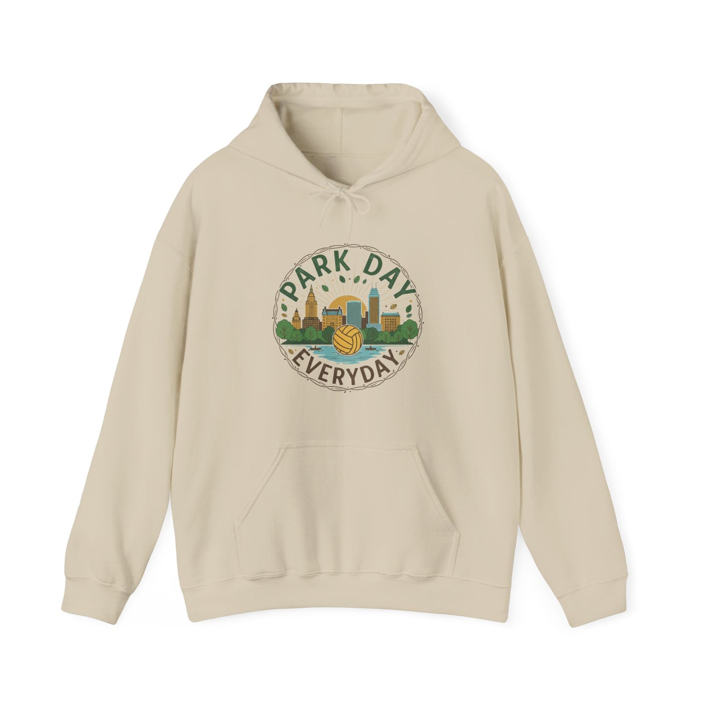 Hoodie featuring Park Day Everyday park-inspired design