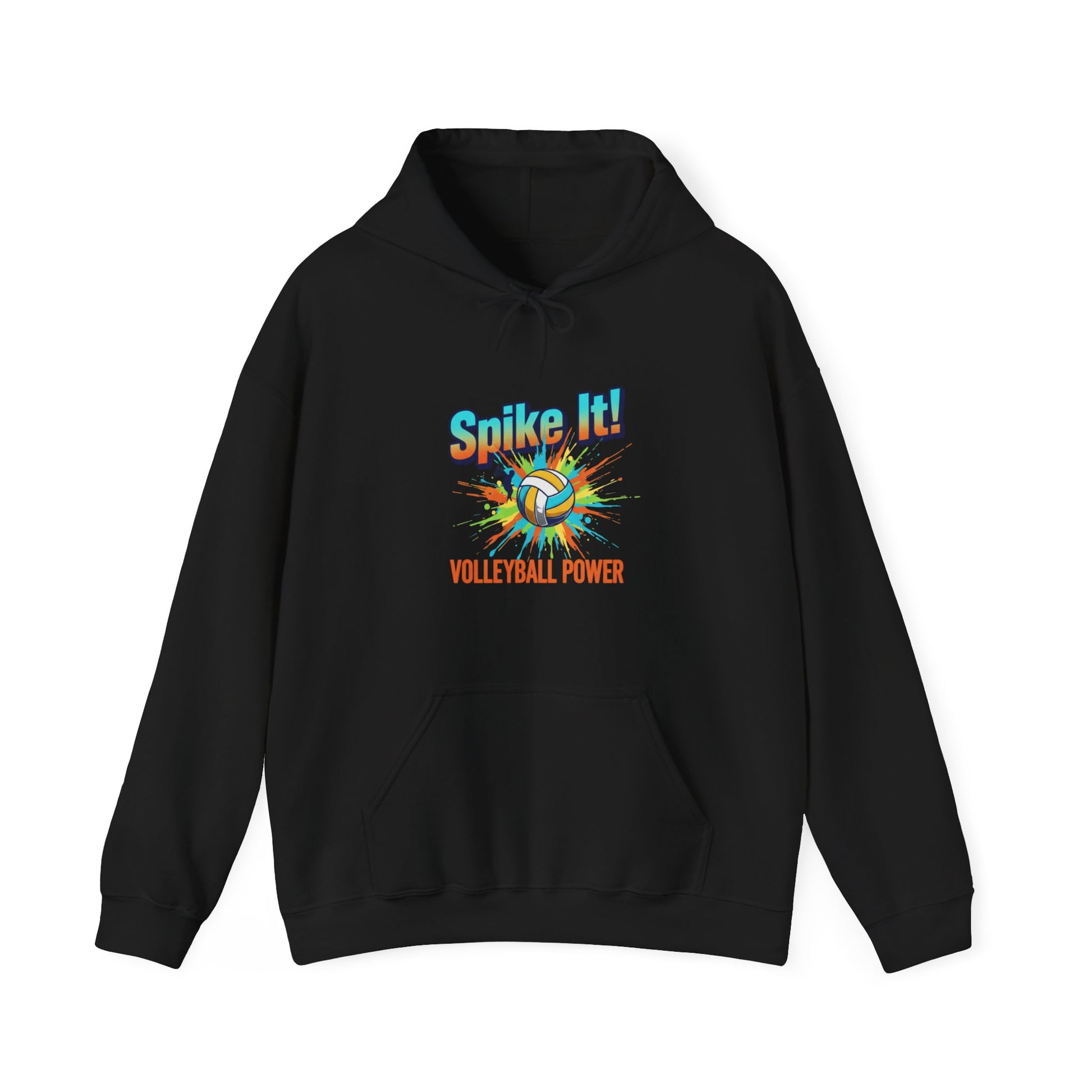 Unisex volleyball hoodie with bold design