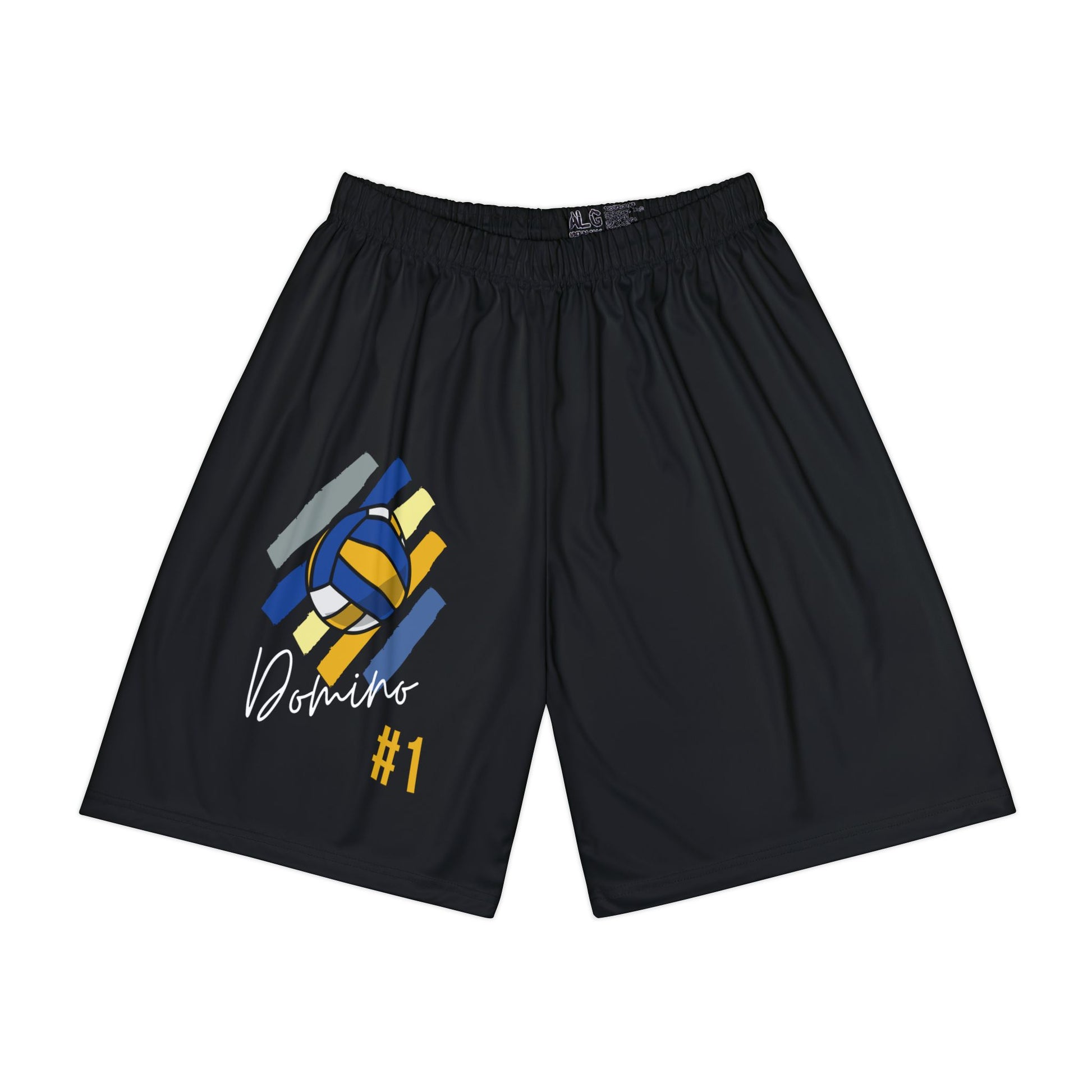Domino #1 volleyball training shorts design
