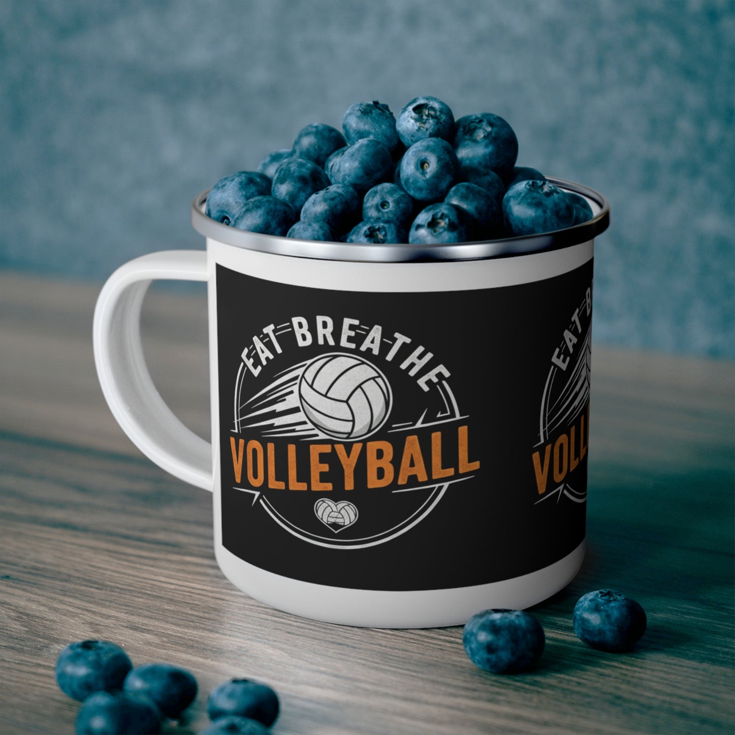 Volleyball player drinkware