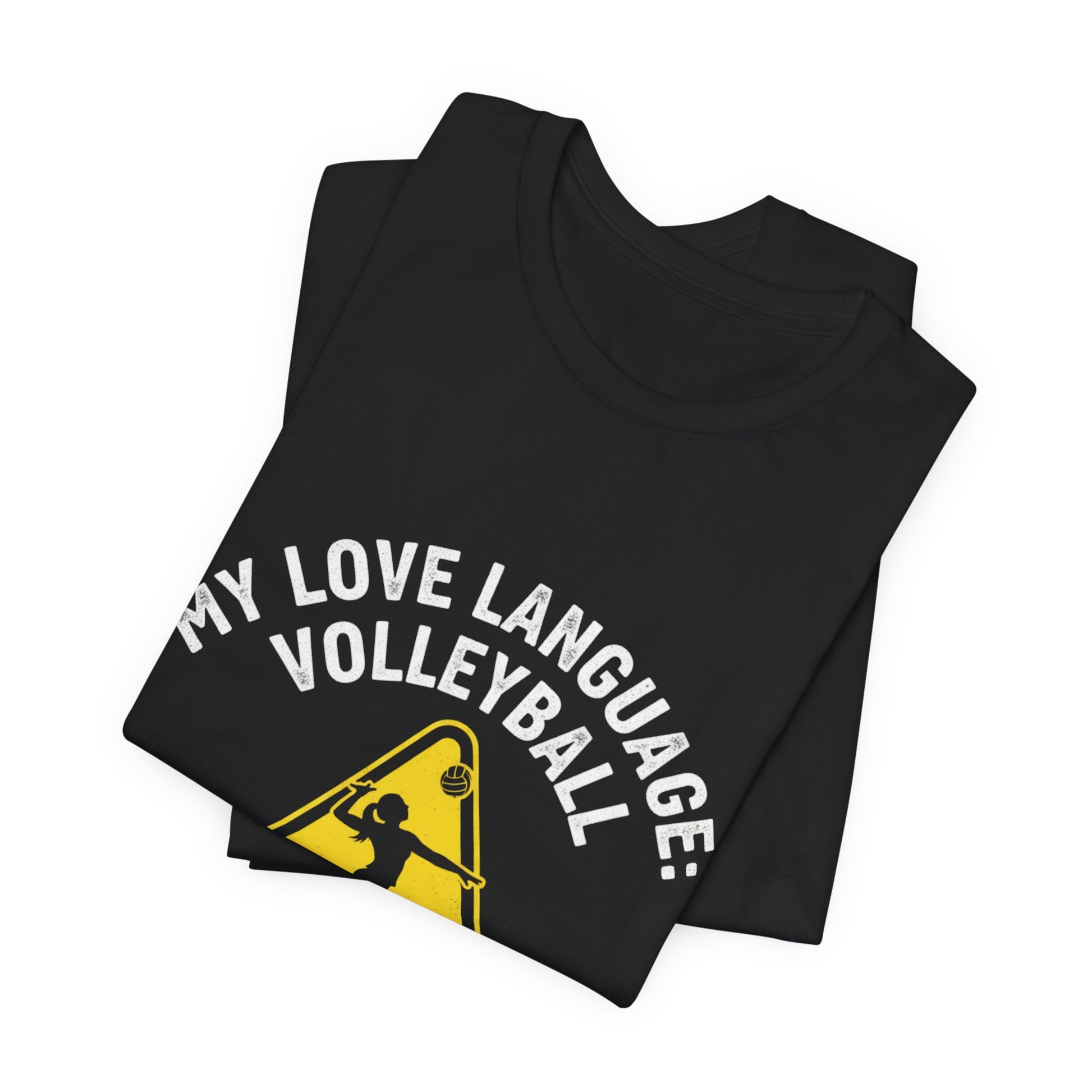 Funny volleyball warning t-shirt
