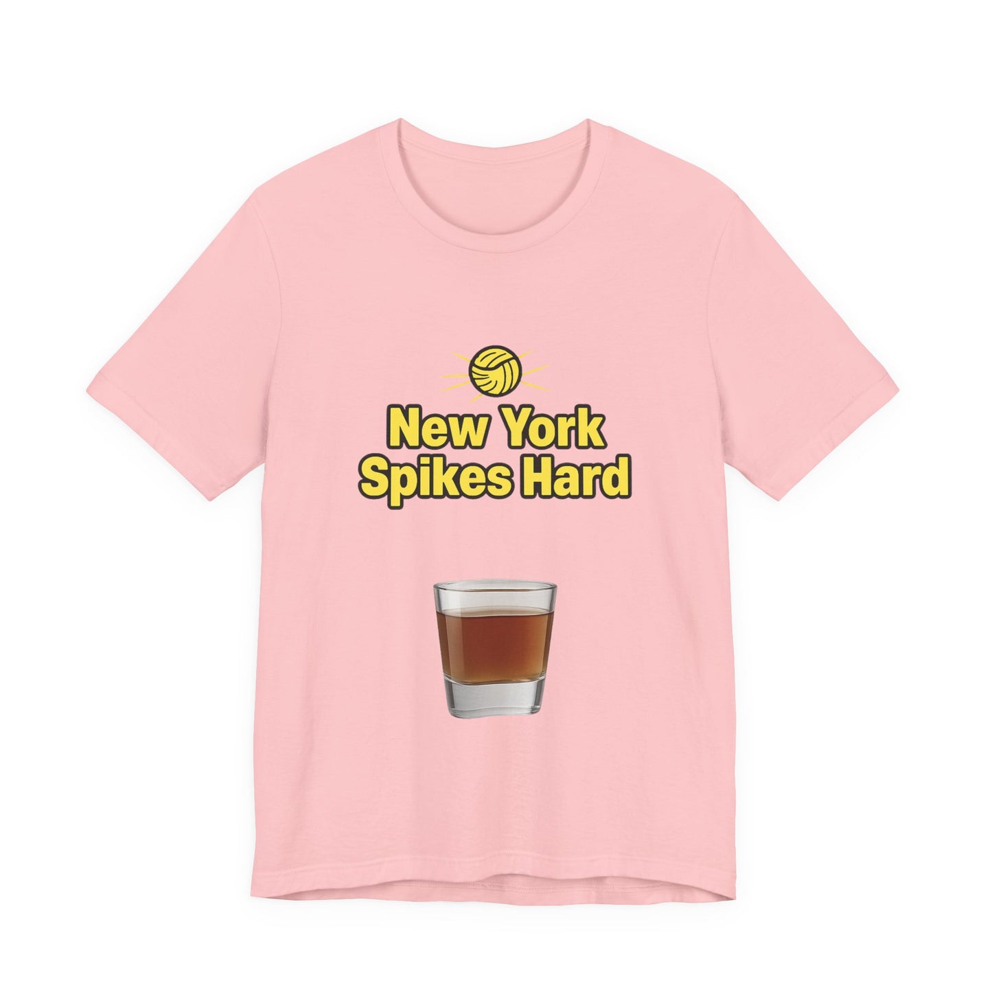 Close-up showing ribbed collar and smooth fabric.