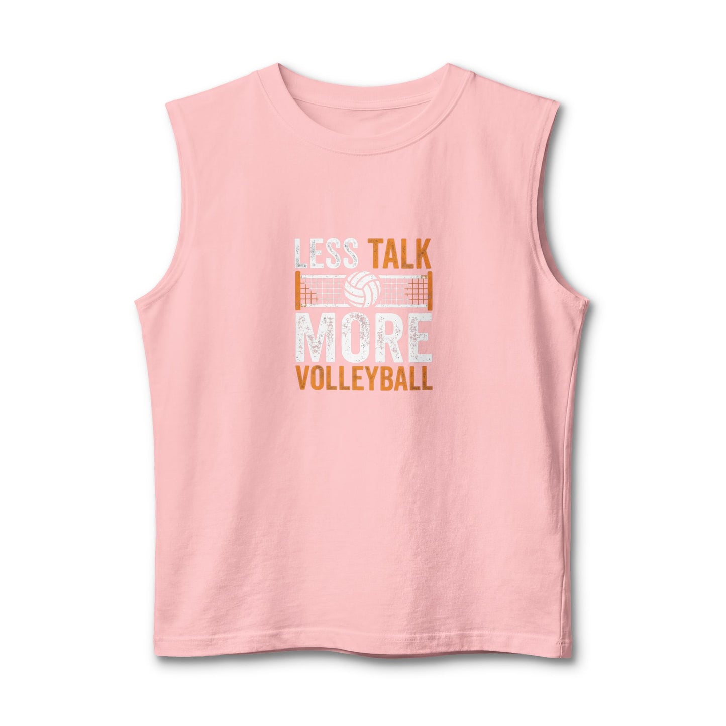 unisex volleyball sleeveless shirt simple statement athletic wear