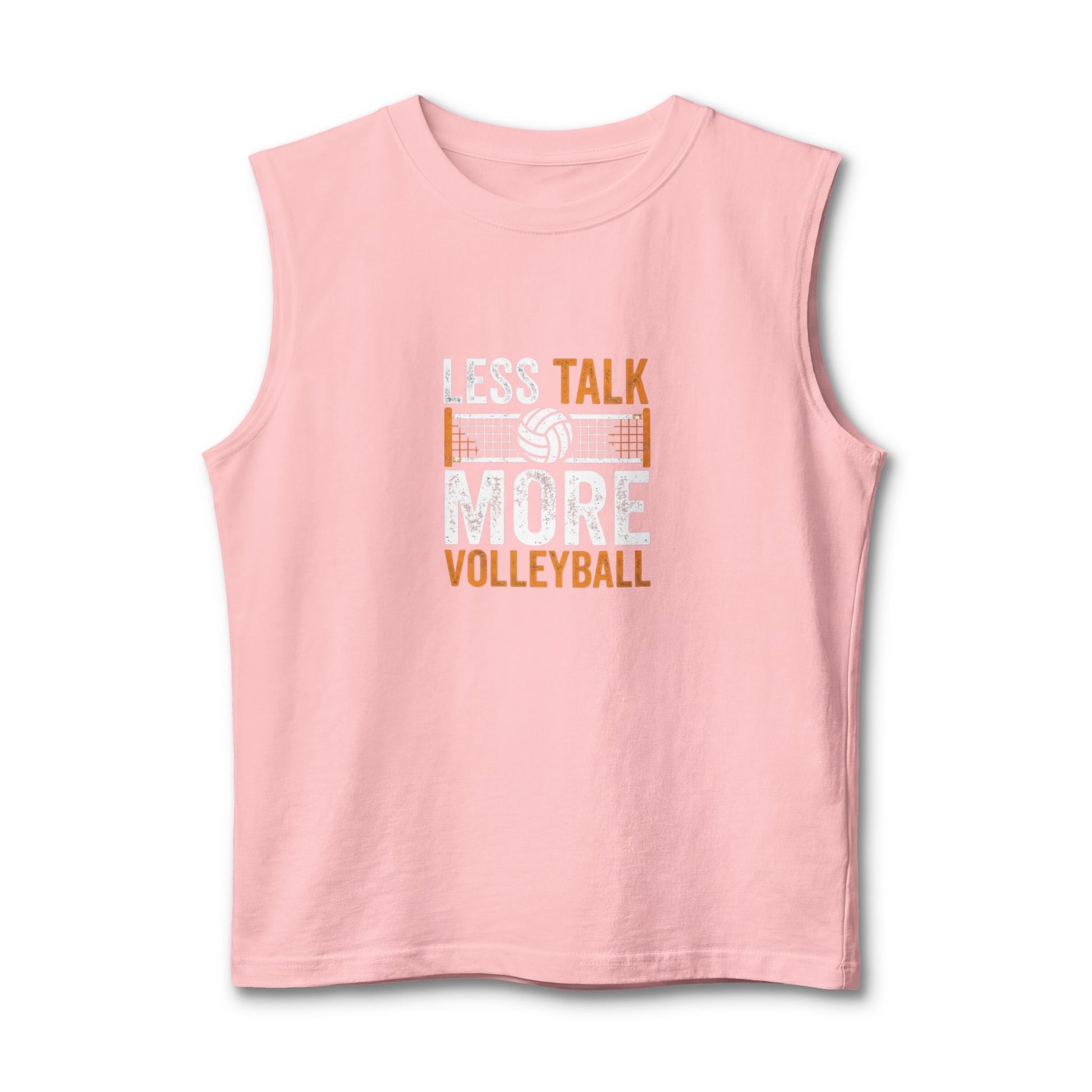 unisex volleyball sleeveless shirt simple statement athletic wear