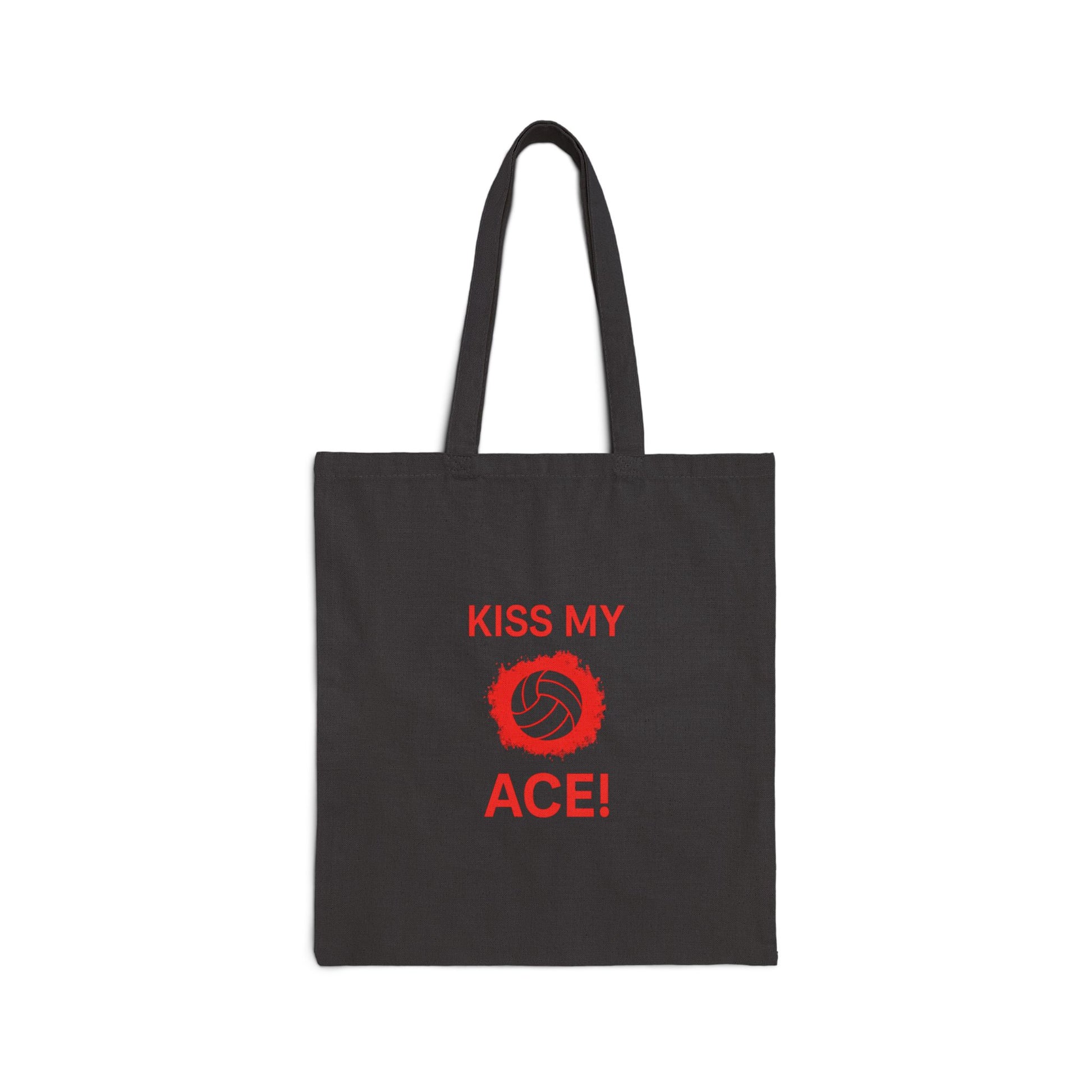 funny volleyball tote bag for players with attitude