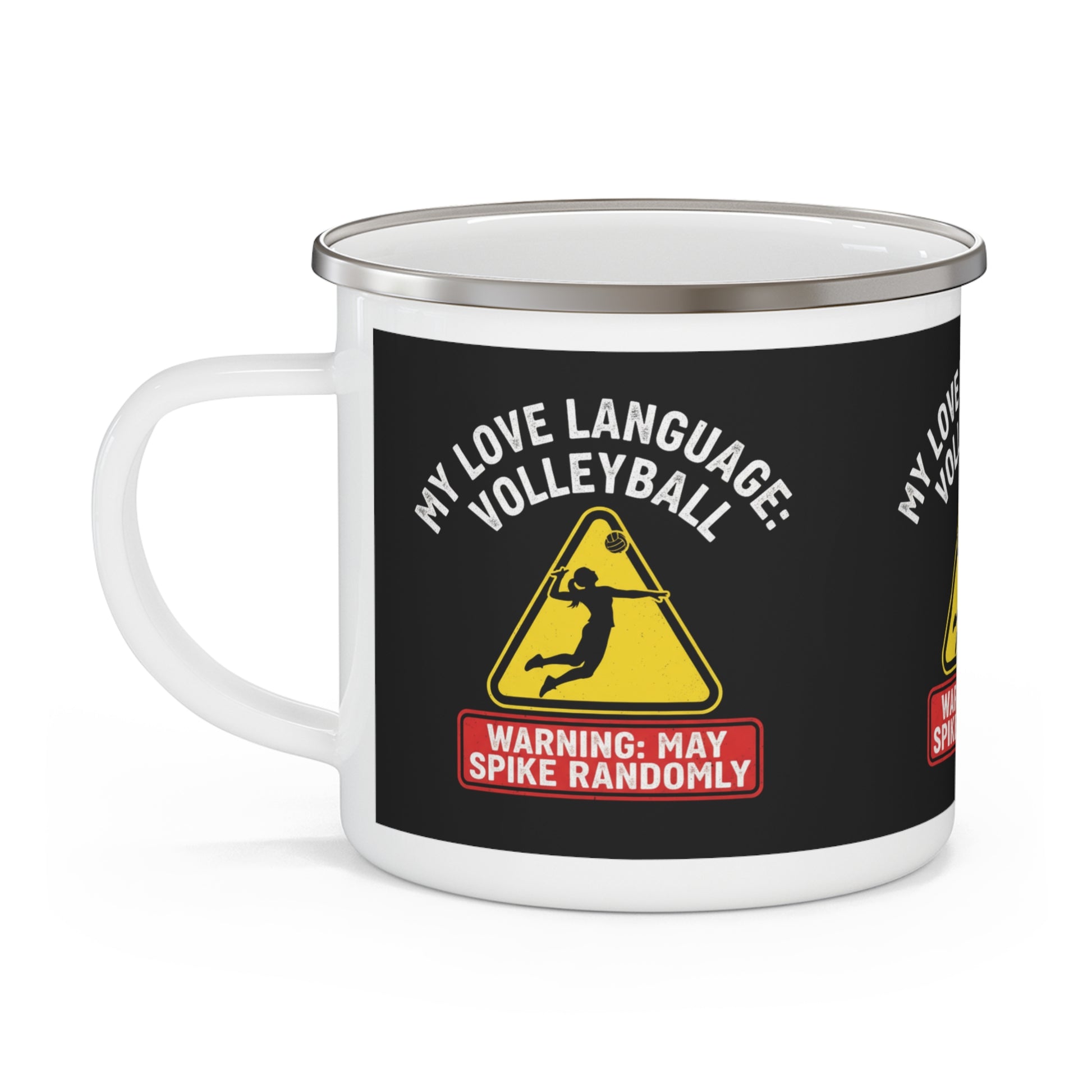 Volleyball quote mug for players