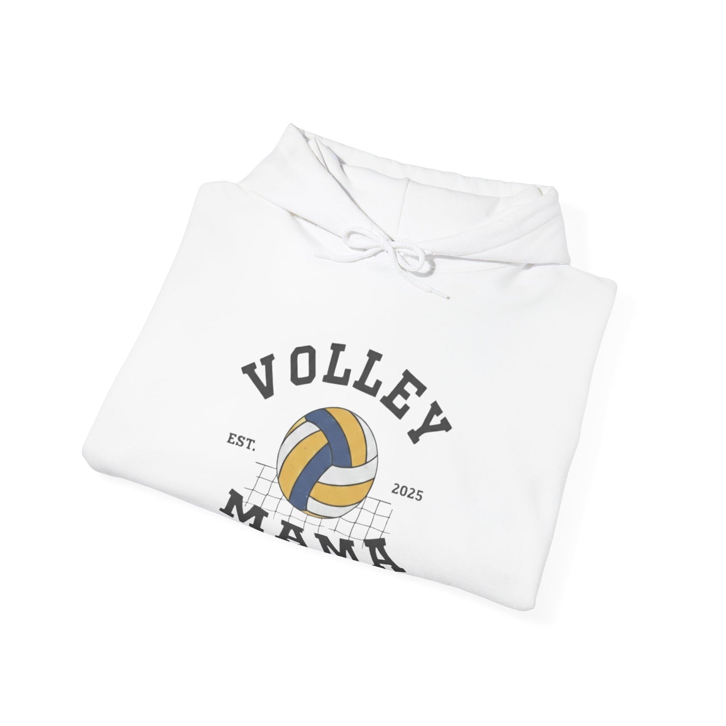 Cute volleyball hoodie for moms and supporters