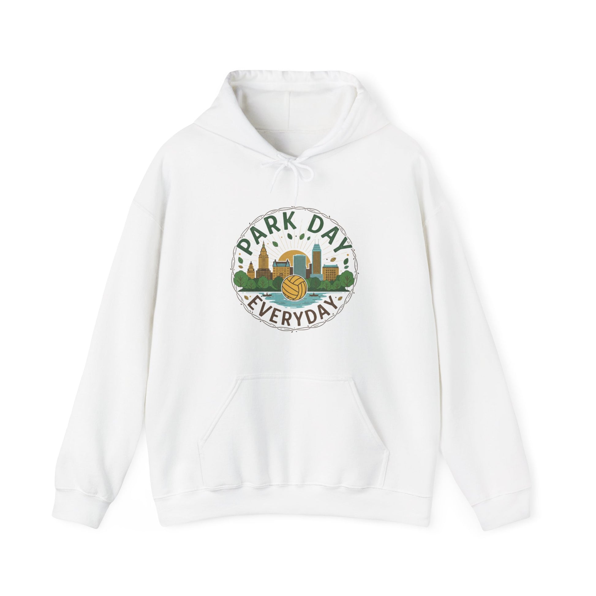 Park Day Everyday hoodie with bold graphic on front