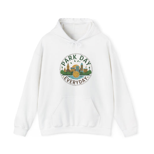 Park Day Everyday hoodie with bold graphic on front