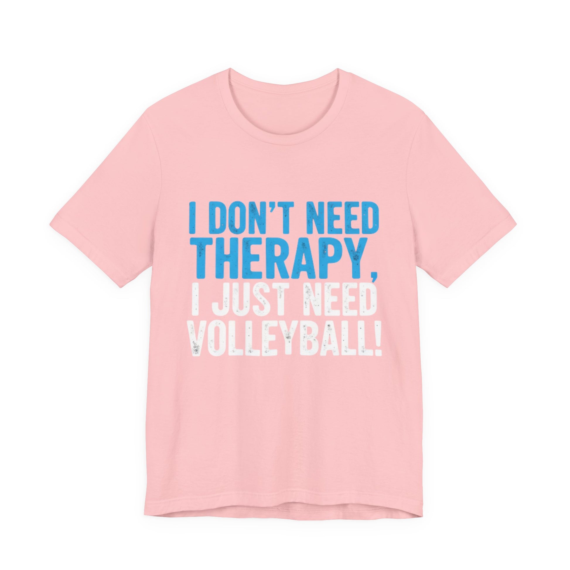 Funny volleyball therapy design tee