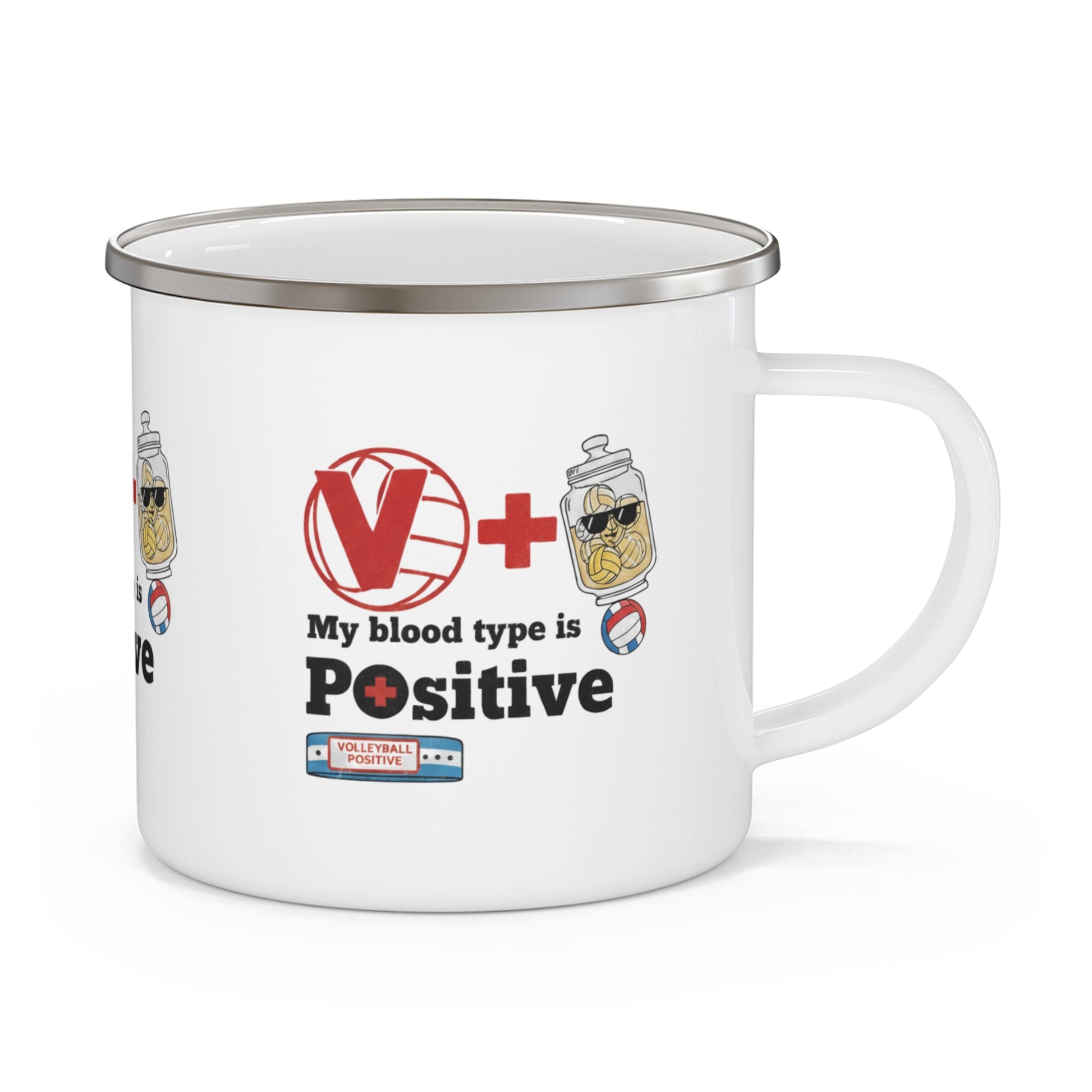 Volleyball Positive coffee mug
