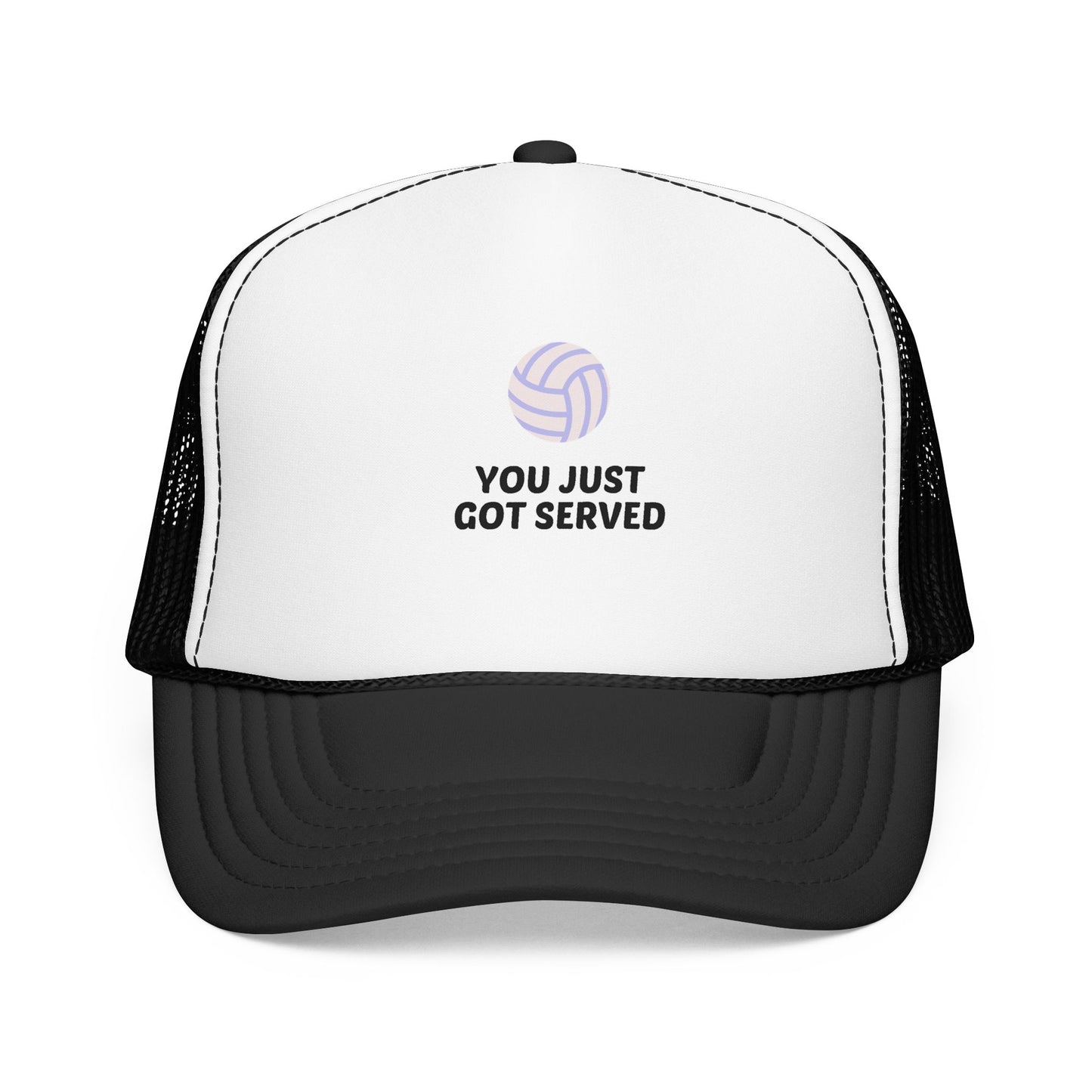 You just got served typography with confident tone