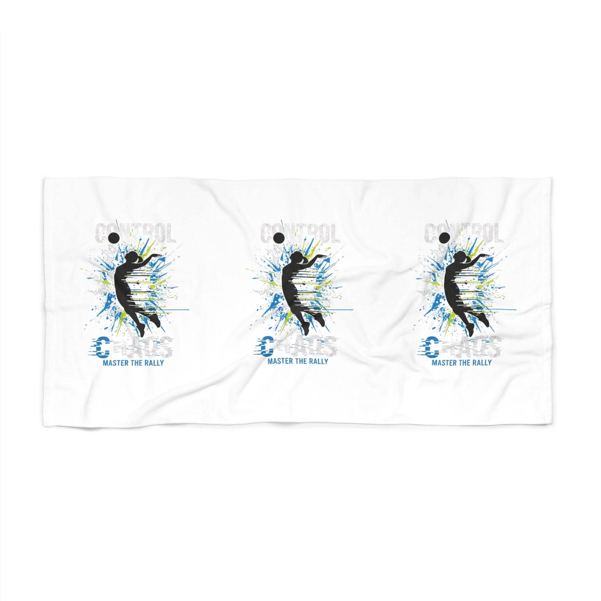 Volleyball competition mindset typography towel