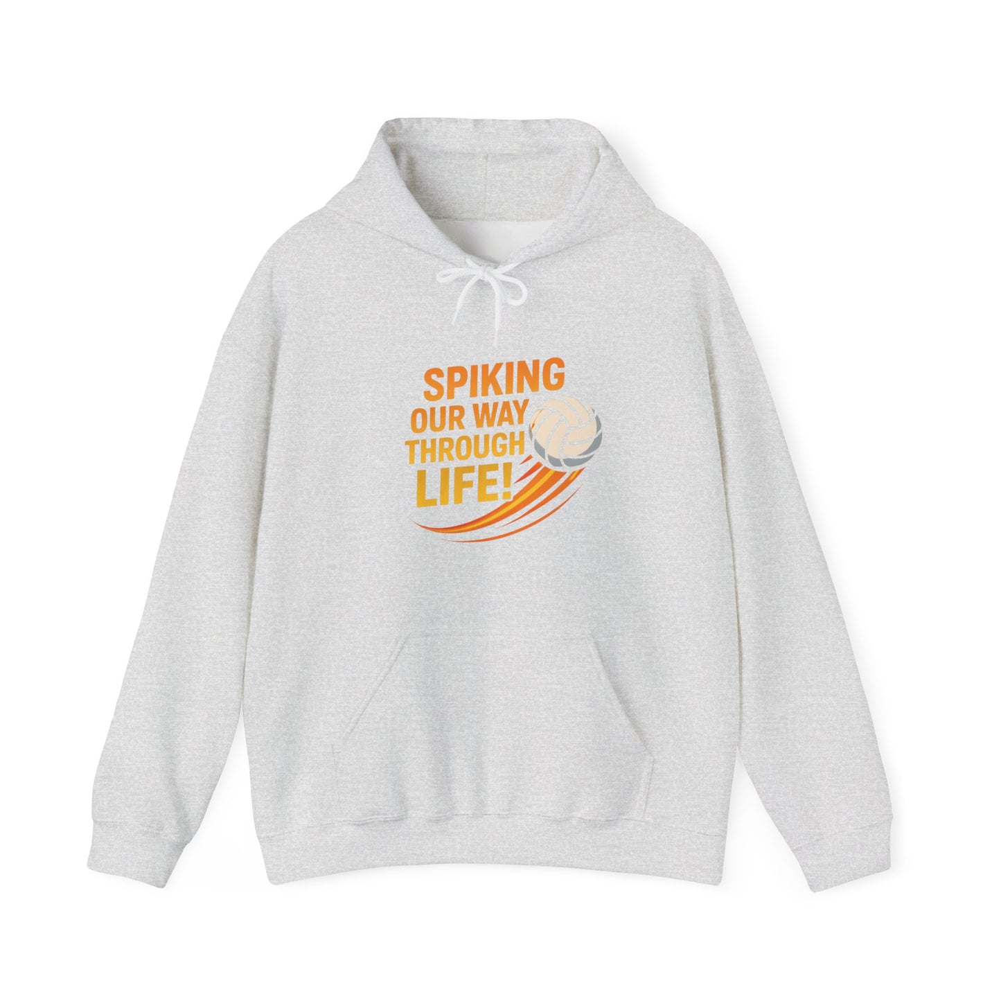Volleyball lifestyle unisex hoodie