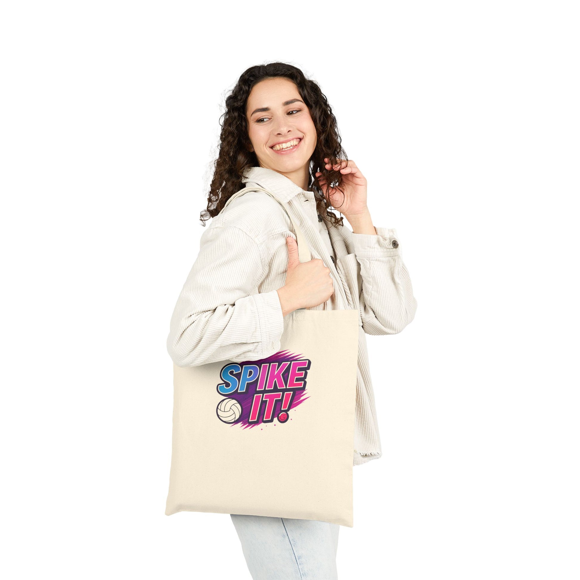 canvas volleyball bag for players who love spiking