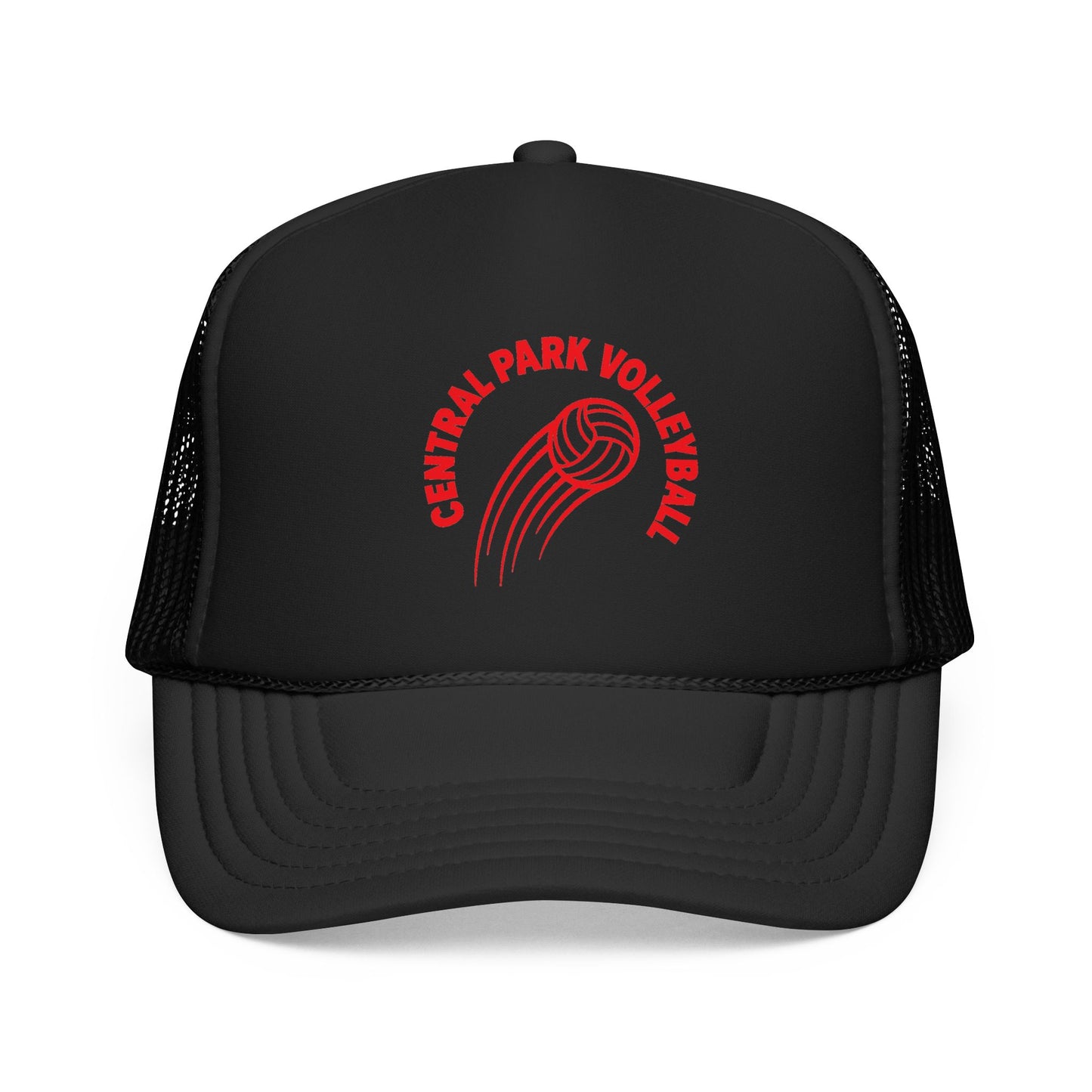Bold Central Park fire typography hat design