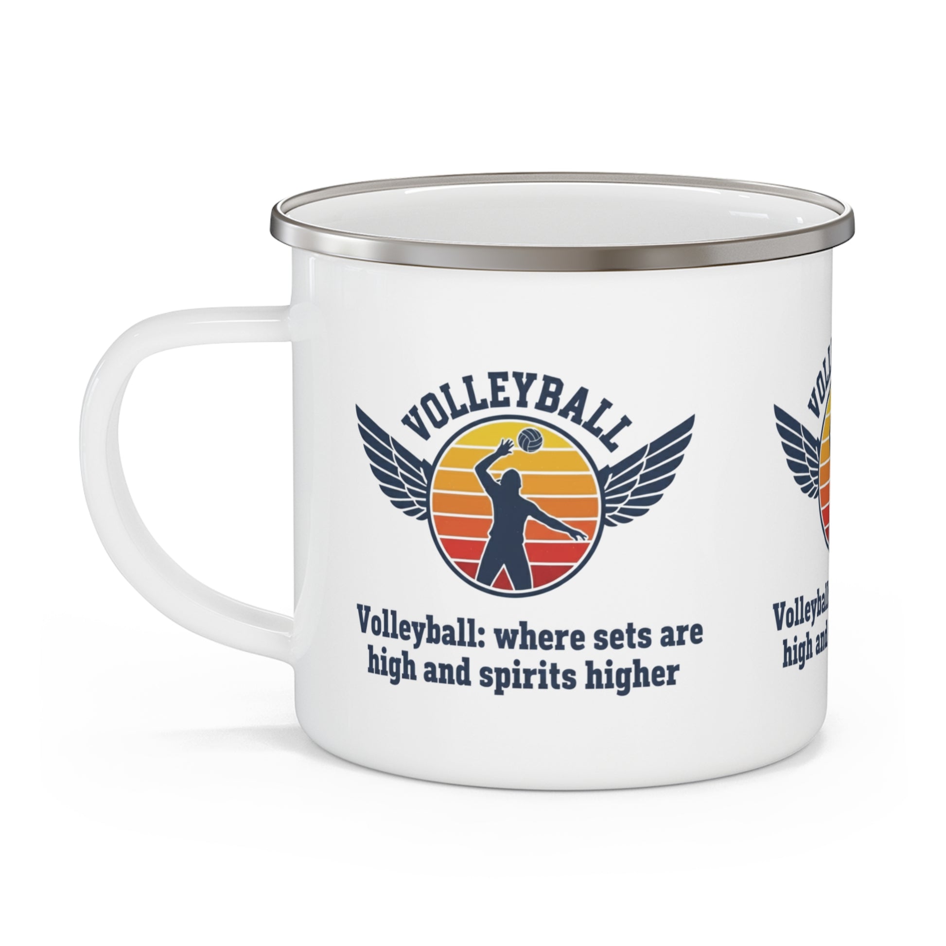 Volleyball gift mug for athletes and fans