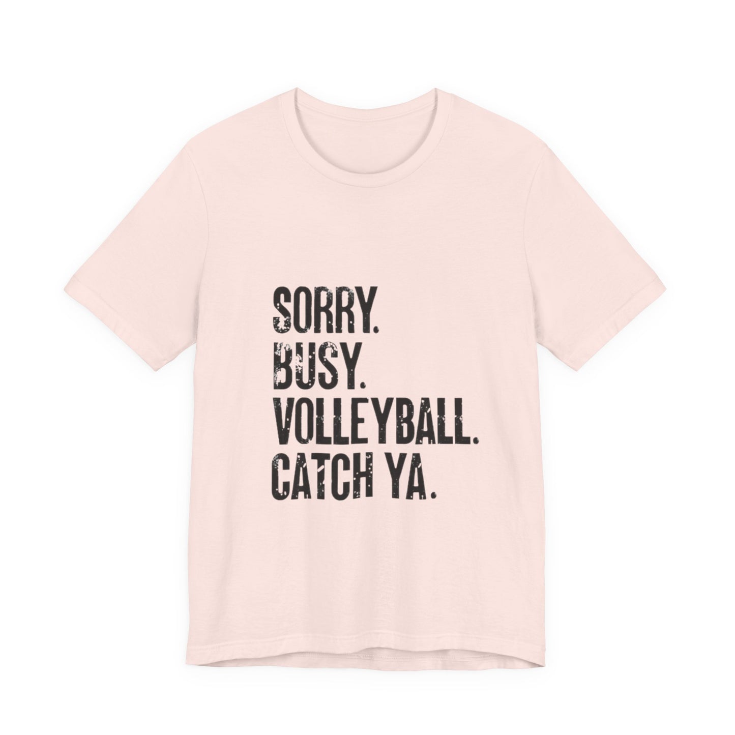 Funny volleyball saying typography shirt