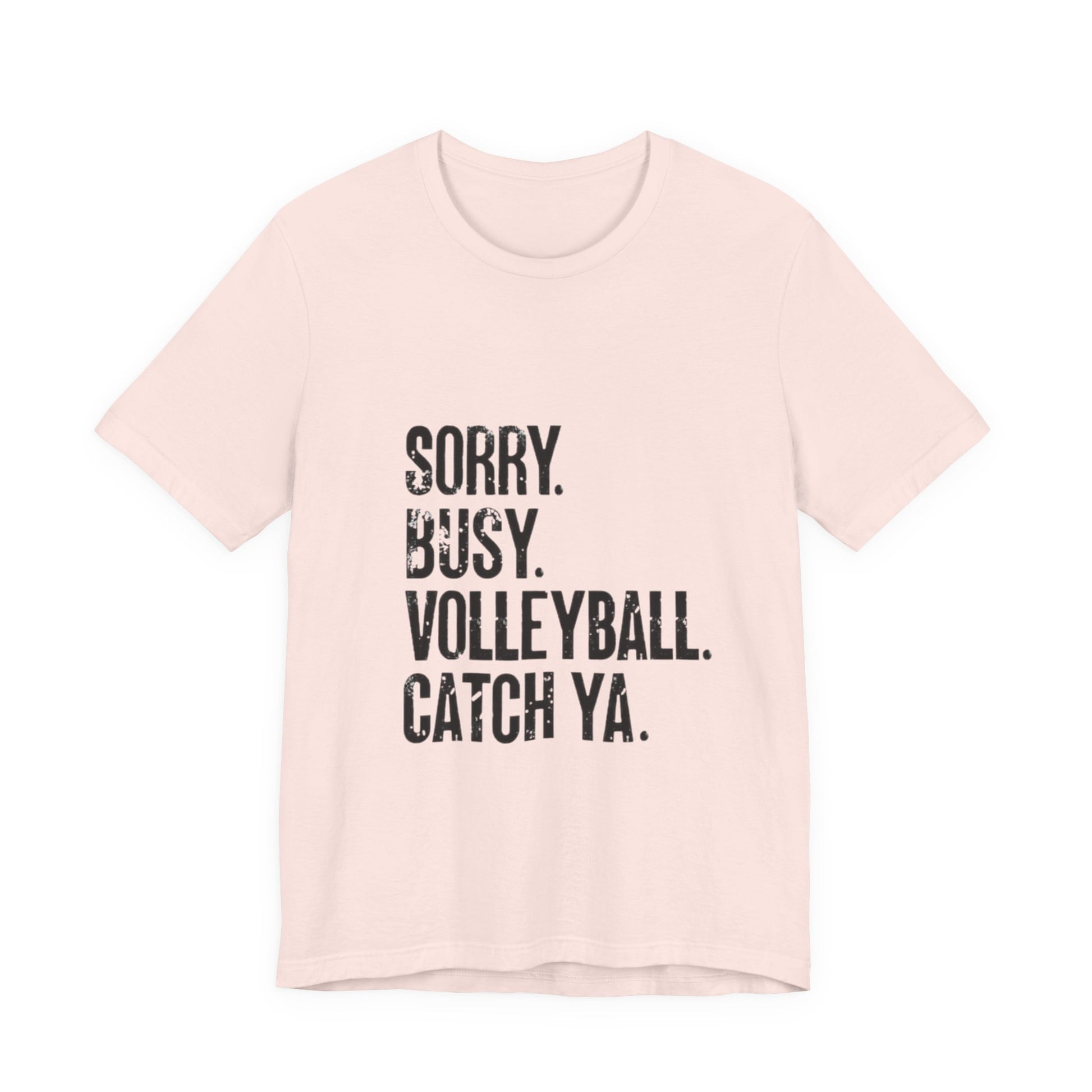 Funny volleyball saying typography shirt