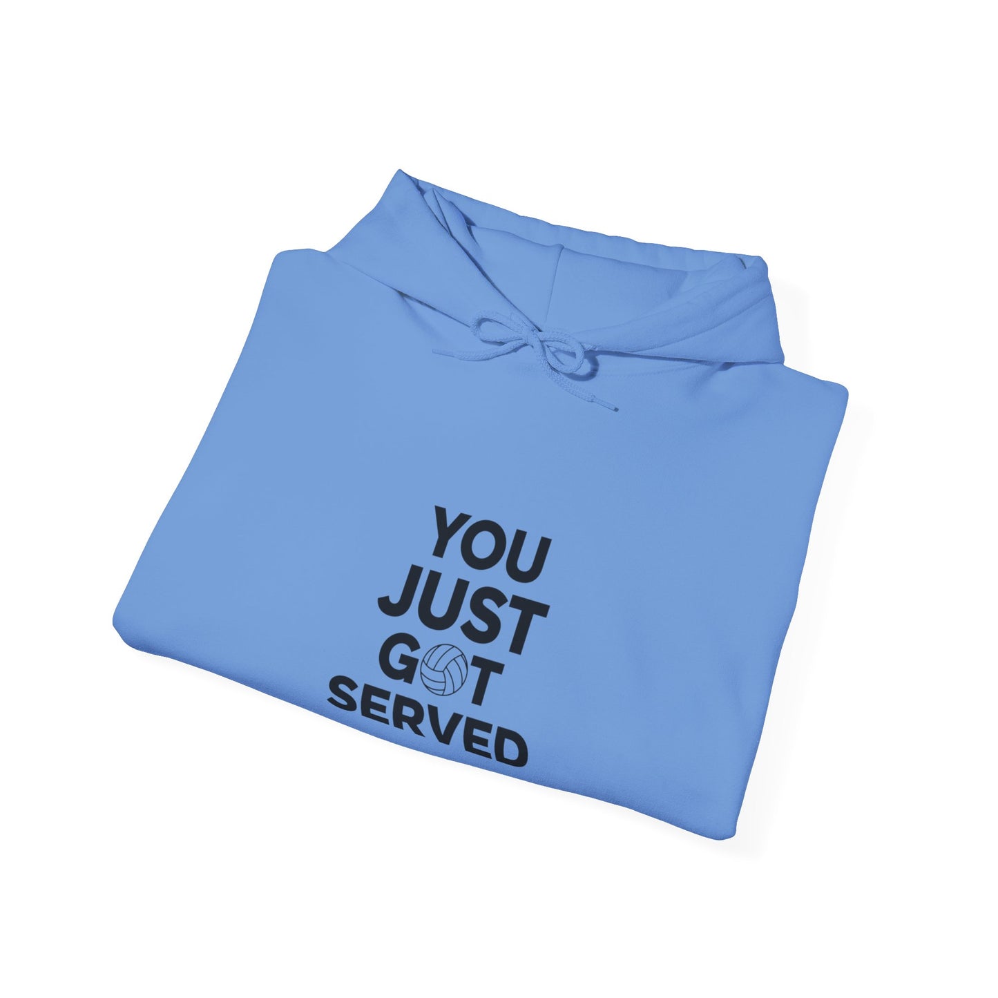 Volleyball sweatshirt with You Just Got Served design