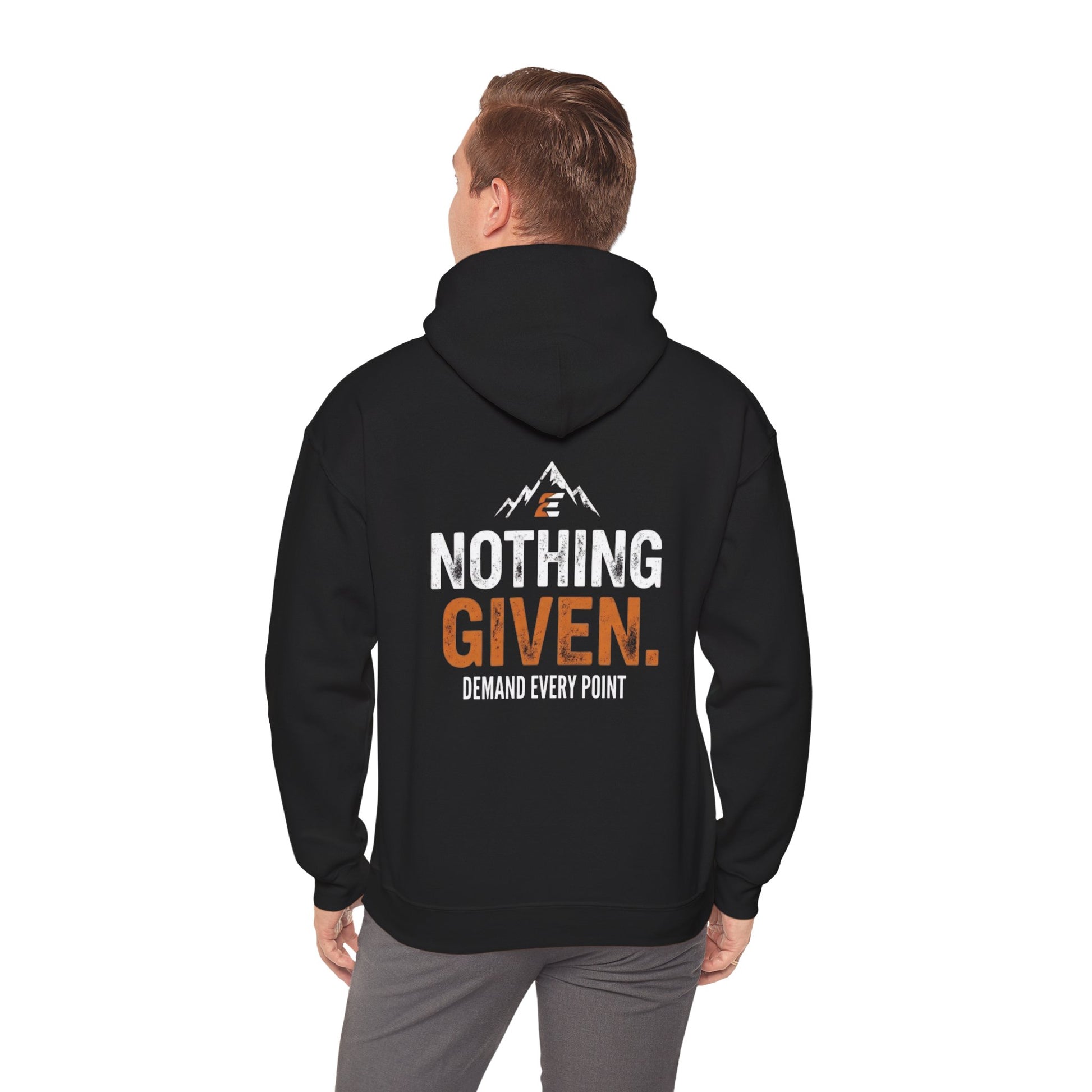 Strong athletic text design Earn Every Point Nothing Given