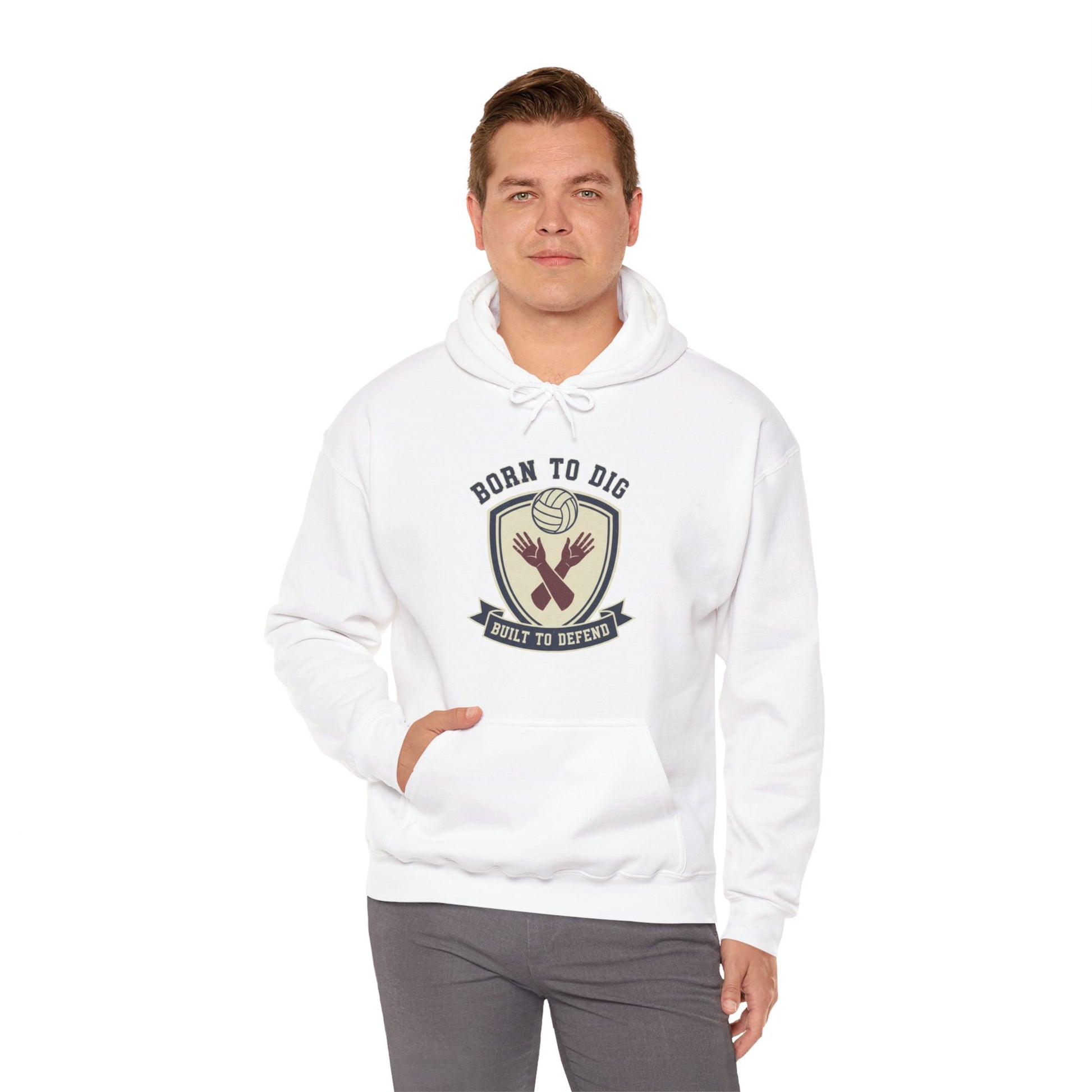 Volleyball dig quote sweatshirt