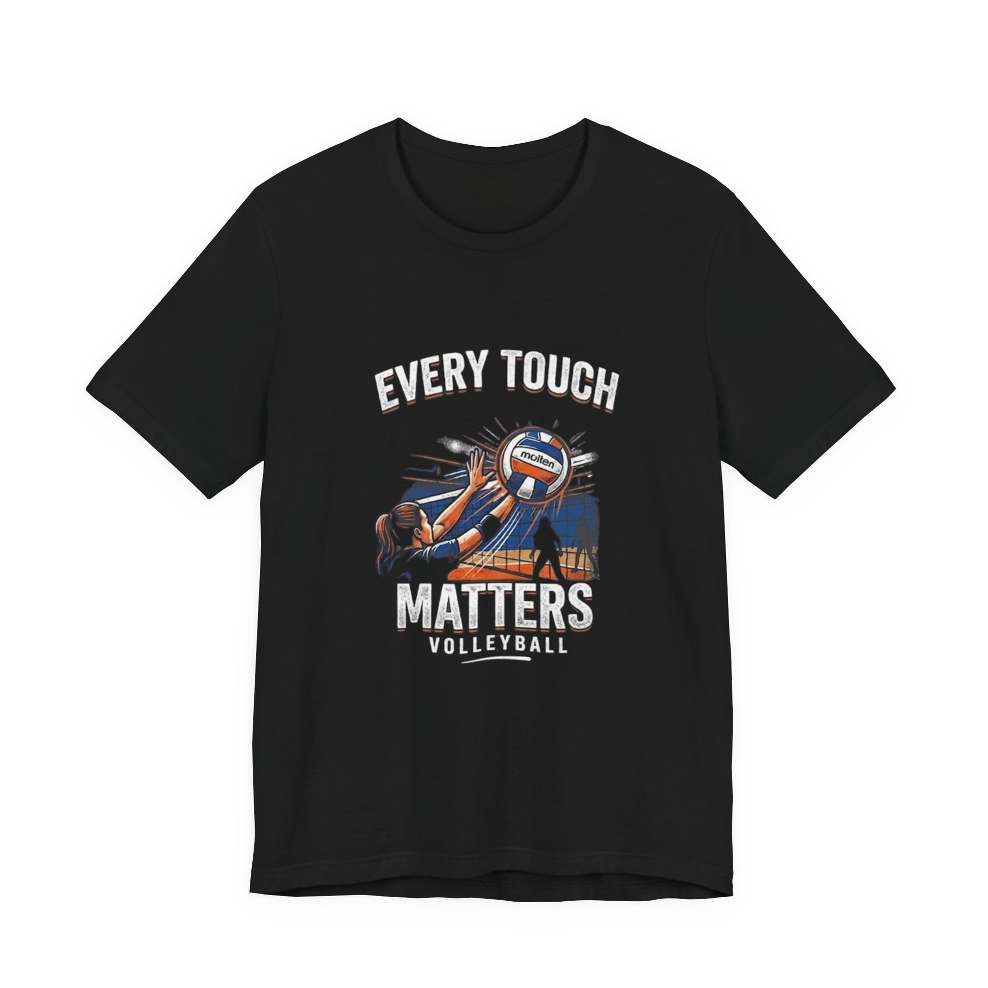 Volleyball sequence quote pass set hit repeat typography