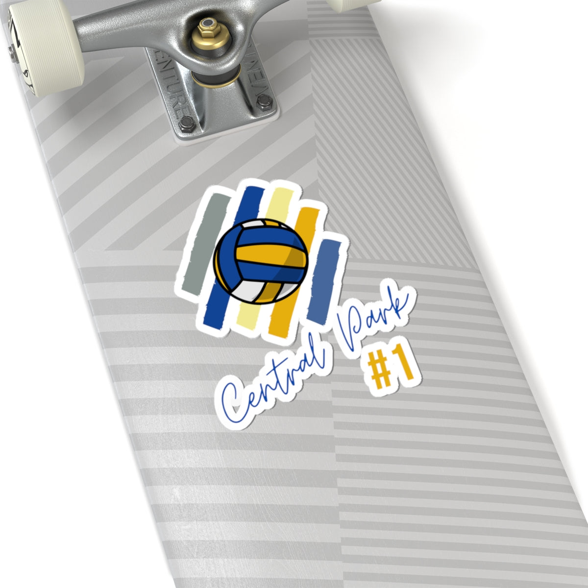 Central Park Volleyball #1 Sticker | Multi-Color Decal