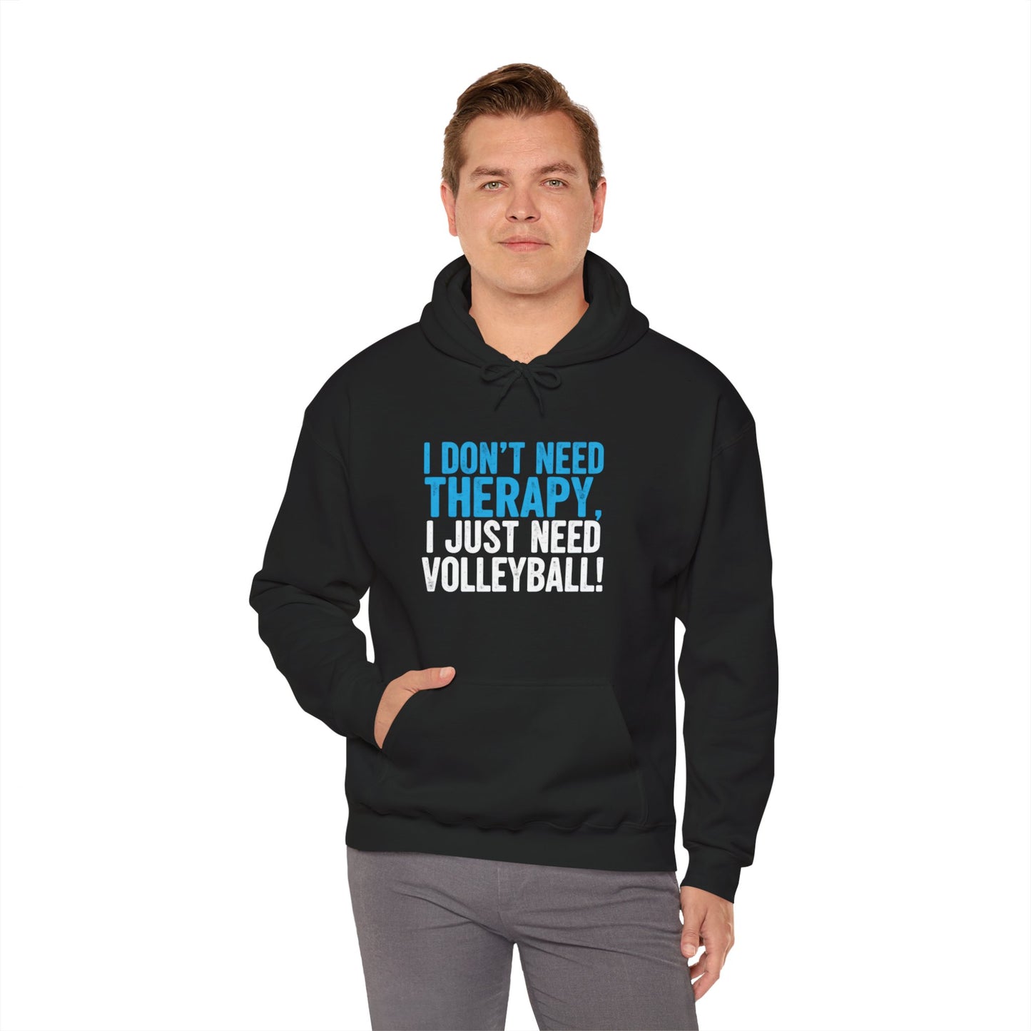 Double-lined hood hoodie for volleyball enthusiasts