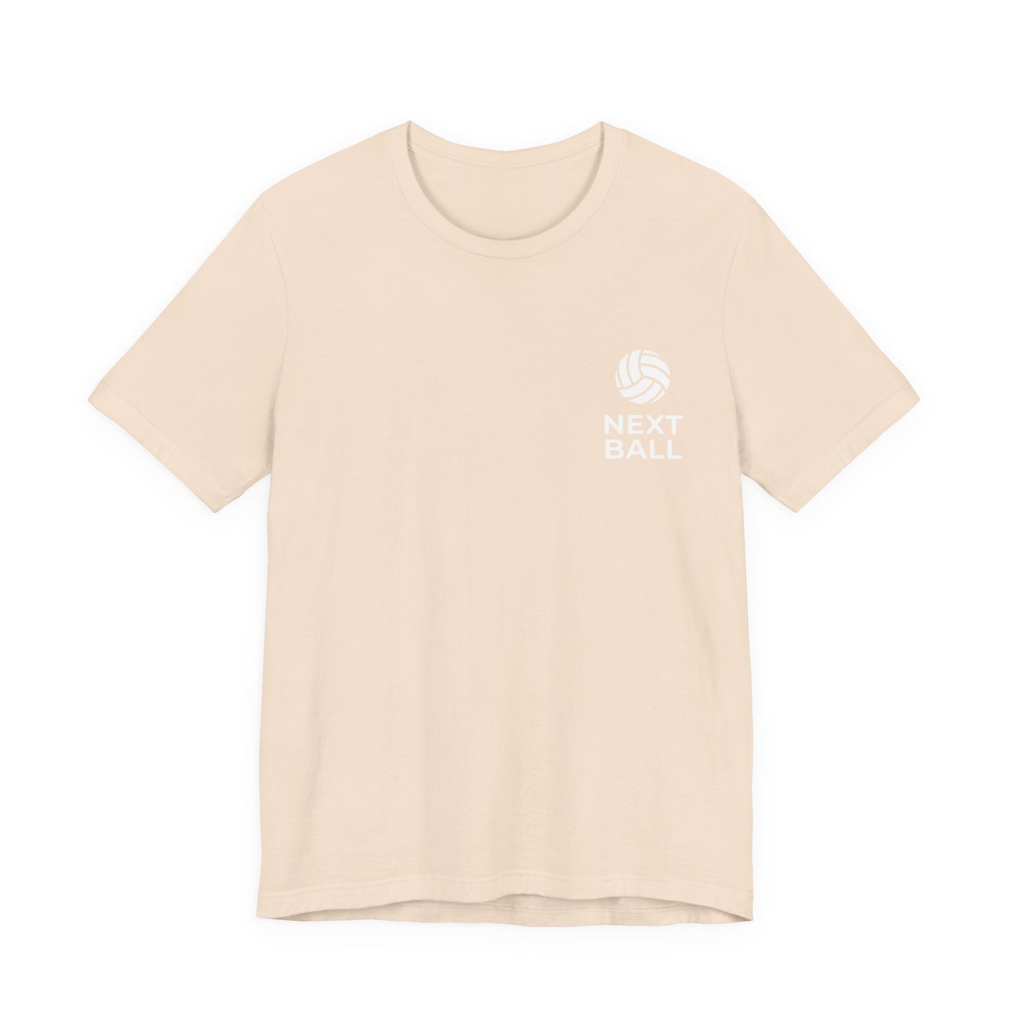 Still in the rally volleyball back print t shirt