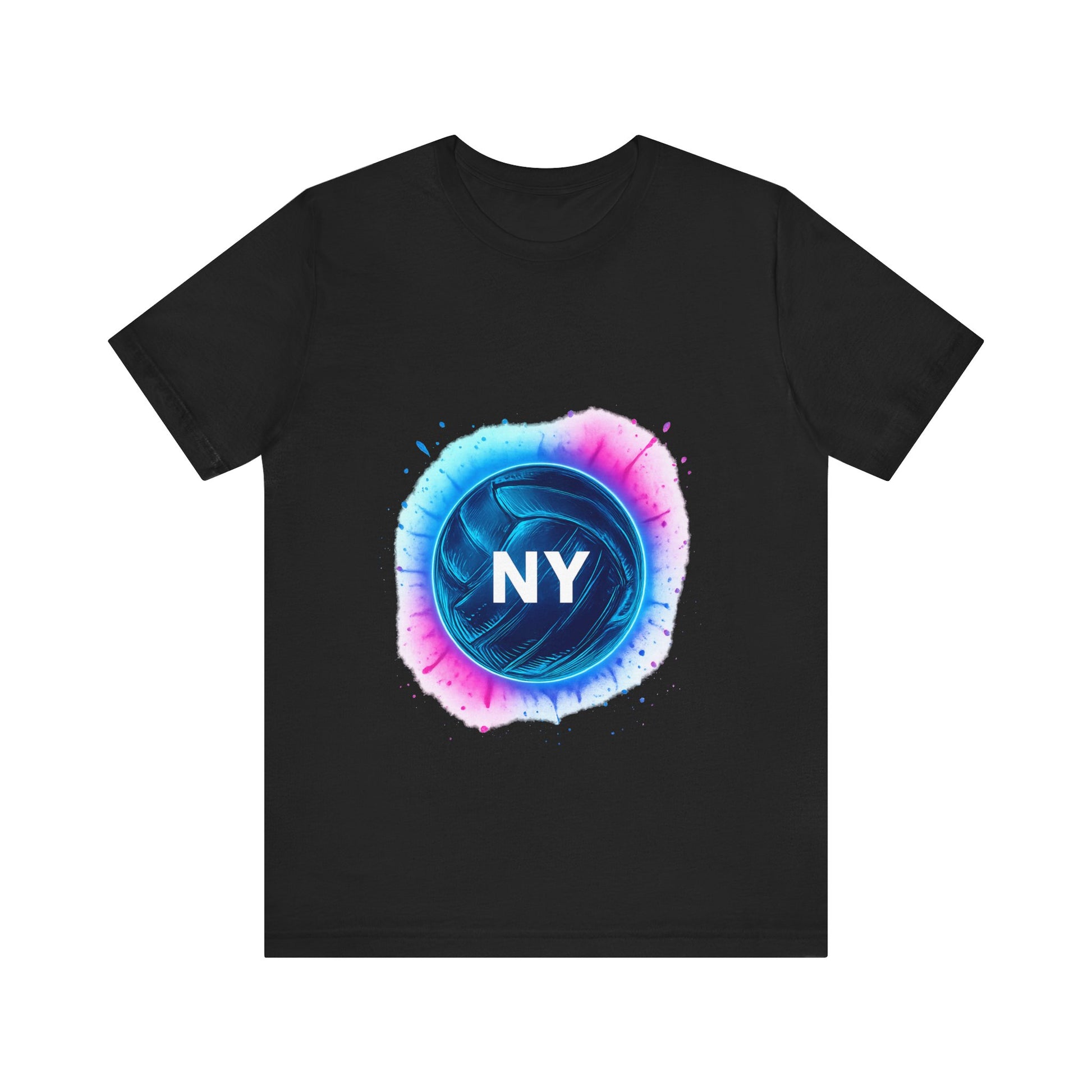 Unisex athletic volleyball shirt inspired by NYC style