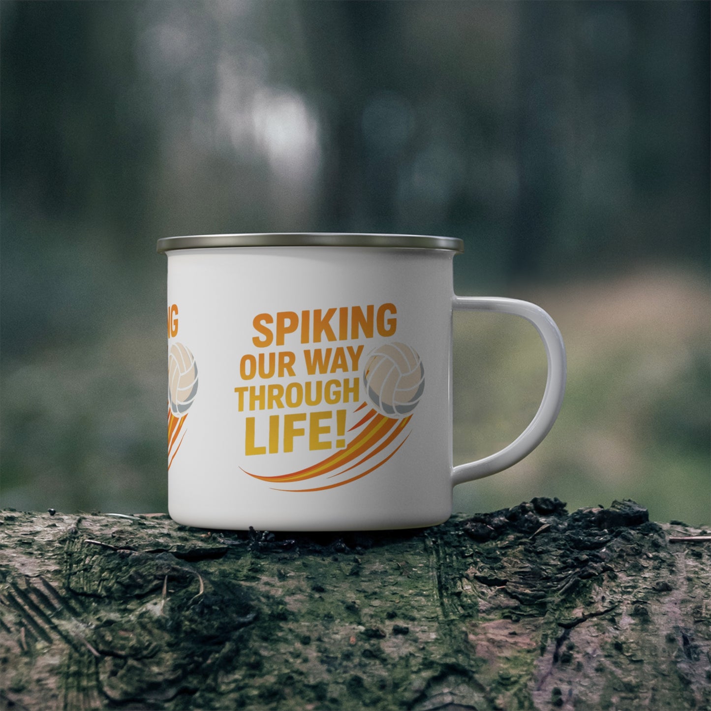 Volleyball fan gift mug