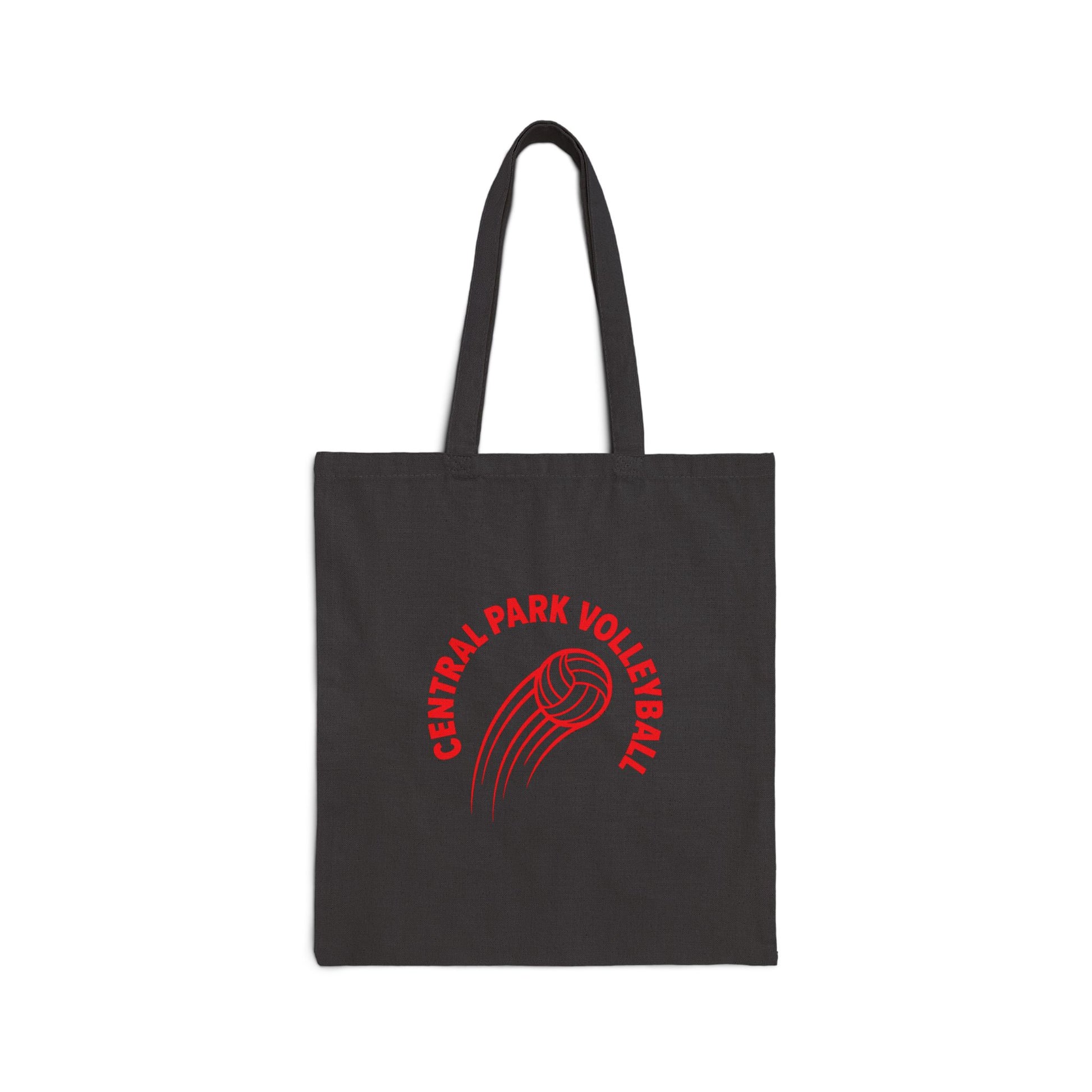 nyc volleyball tote bag with fiery graphic style