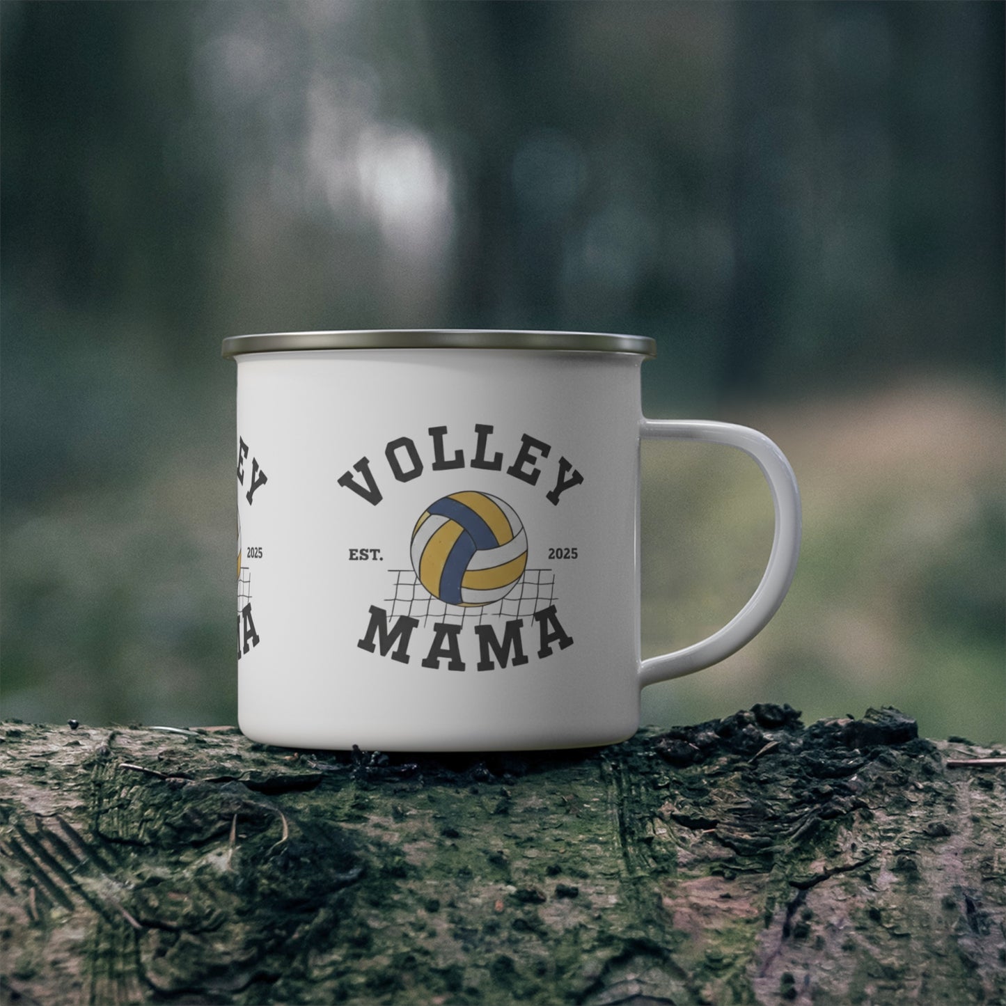 Volleyball mom coffee mug for tournaments