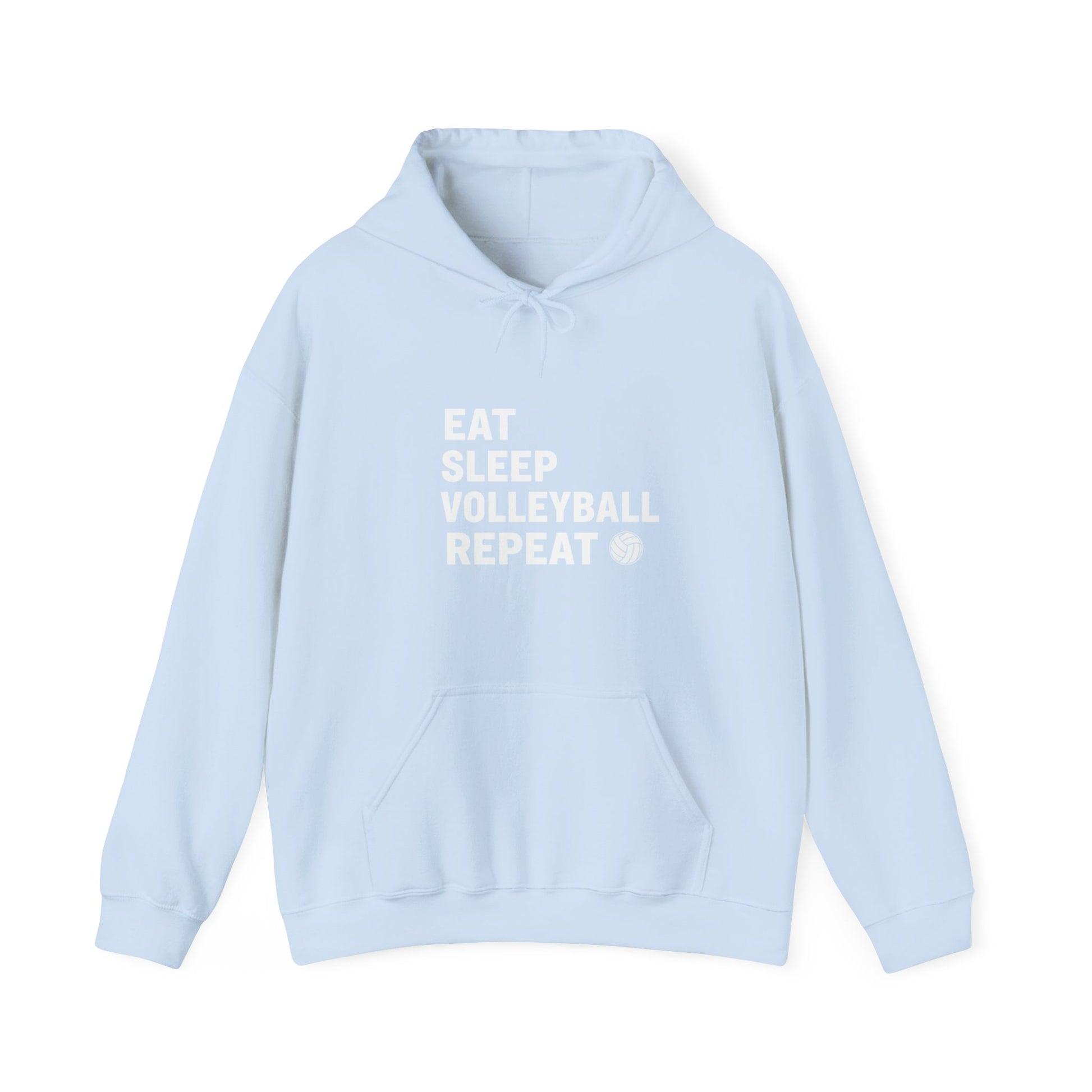 Cozy unisex volleyball hoodie