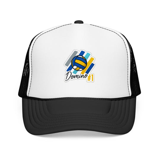 Domino Park #1 volleyball trucker hat design