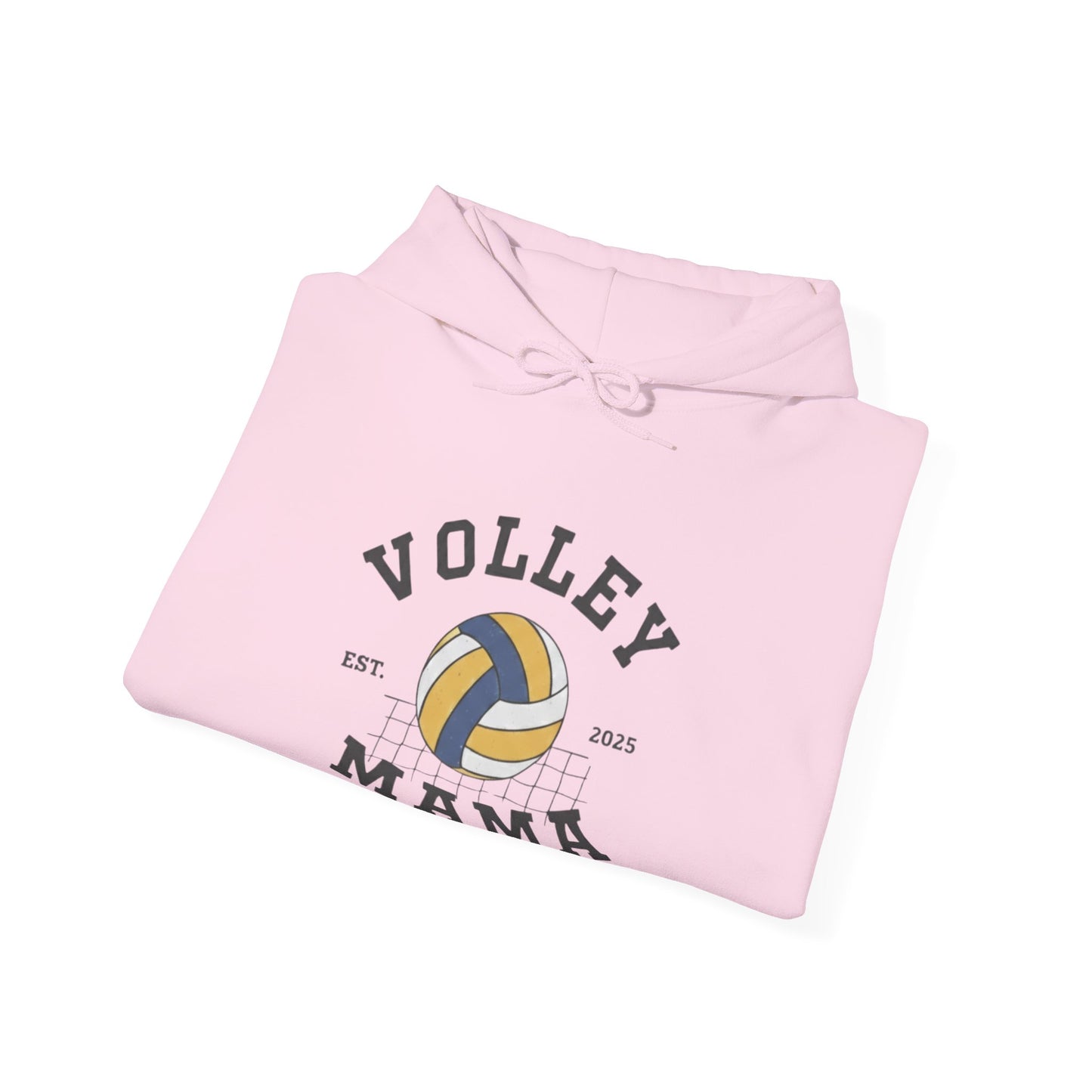 Volleyball lifestyle hoodie with mama text