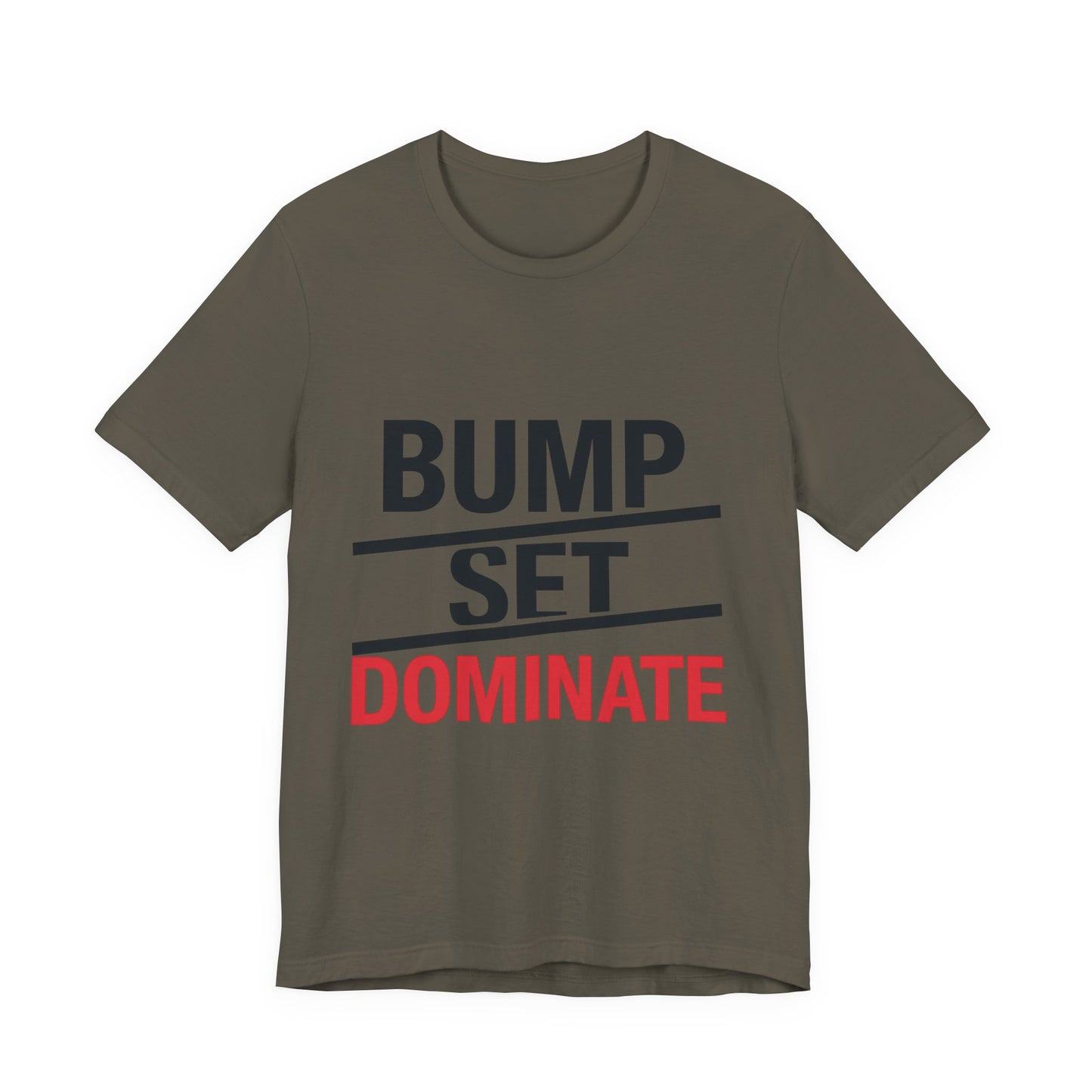 Soft cotton tee with bold game phrase