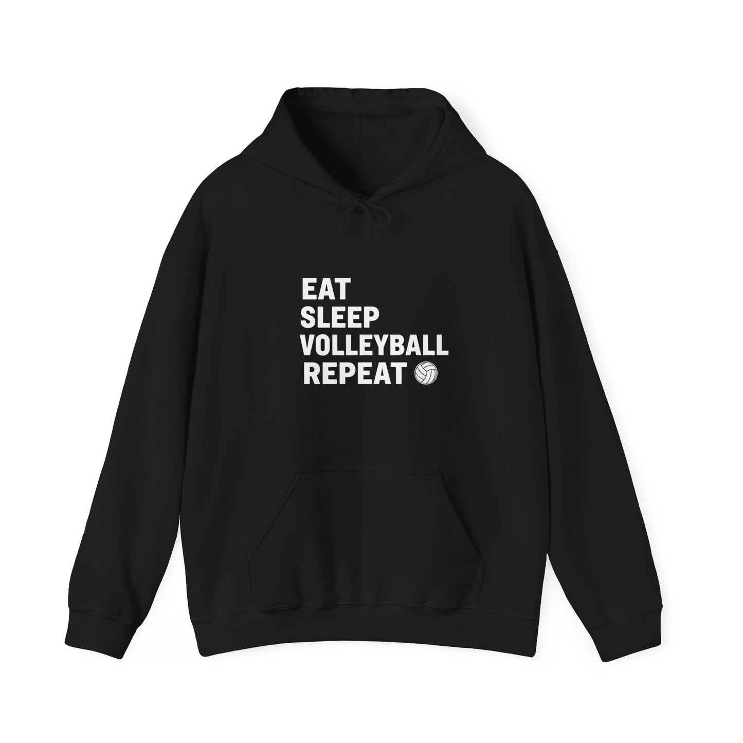 Funny volleyball hoodie for players and fans