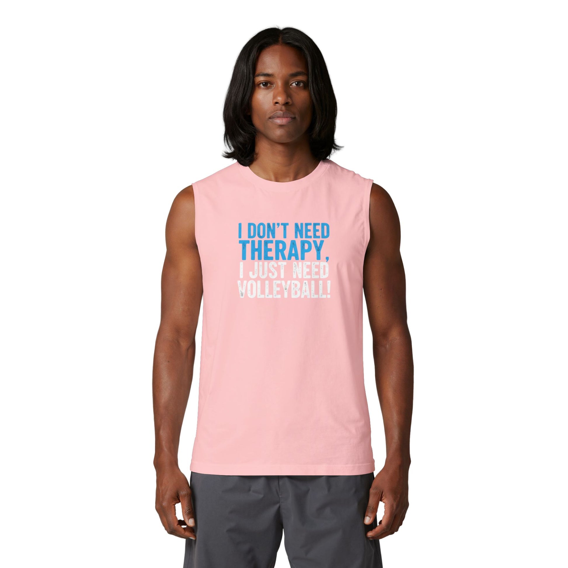 Humorous volleyball saying about needing the game tank