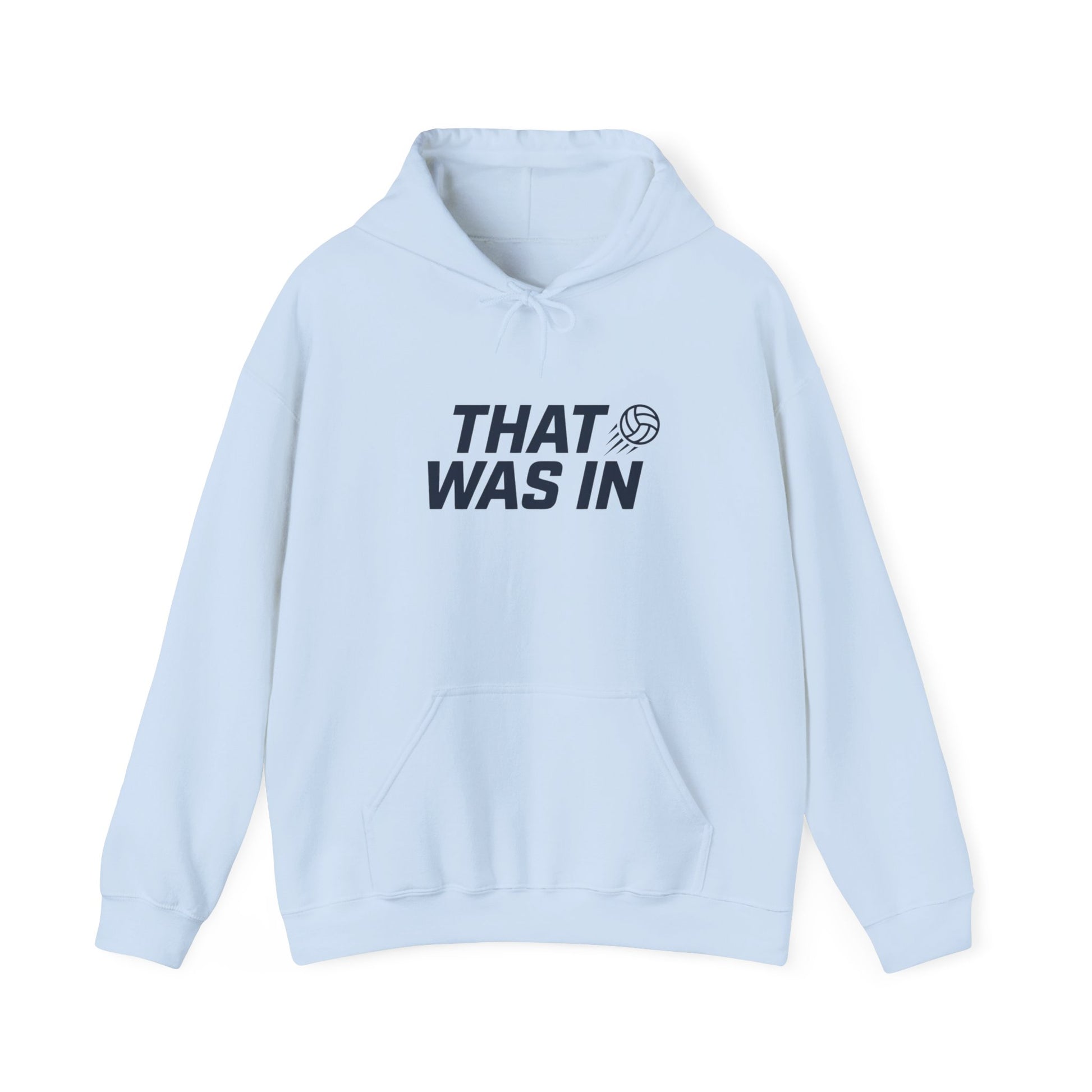 funny volleyball line call hoodie design