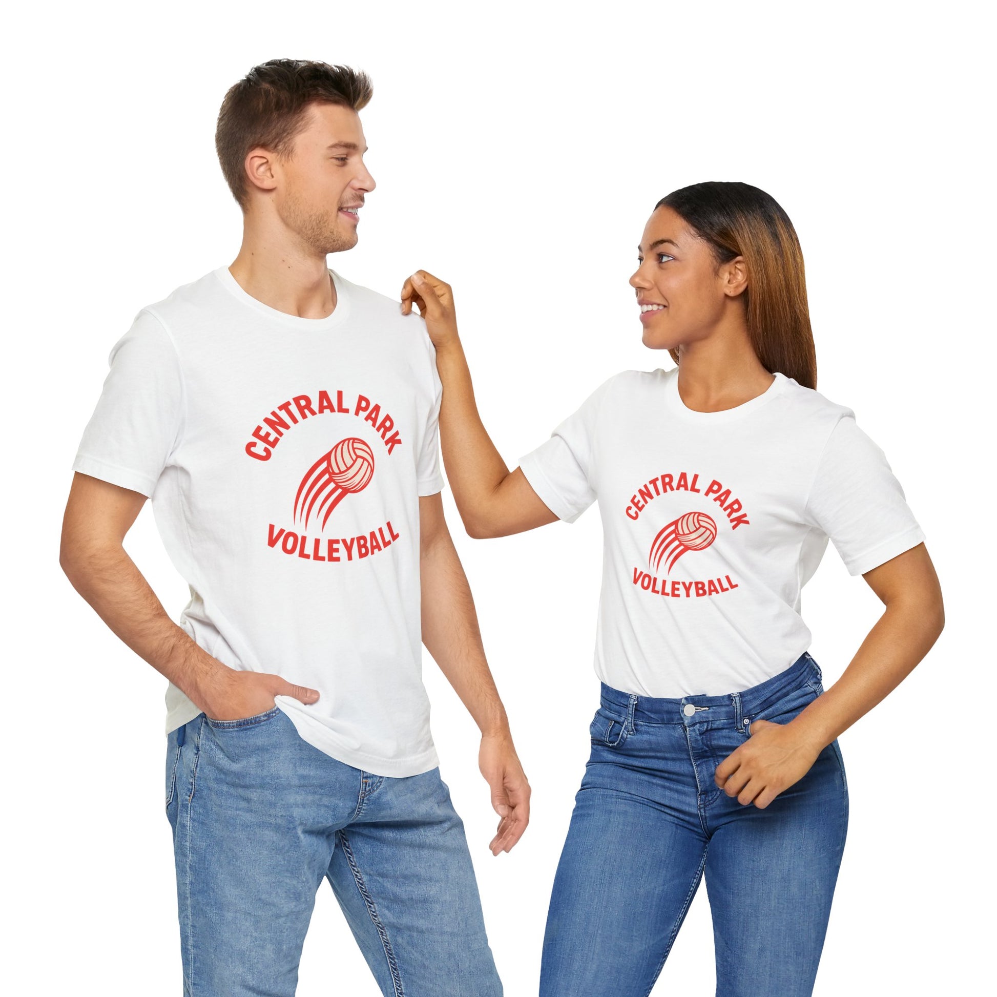 Unisex volleyball fire t-shirt with bold design.