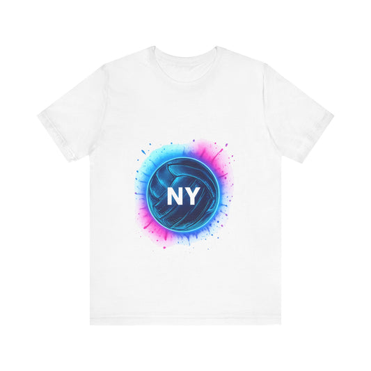 New York Volleyball T-Shirt featuring bold NYV design