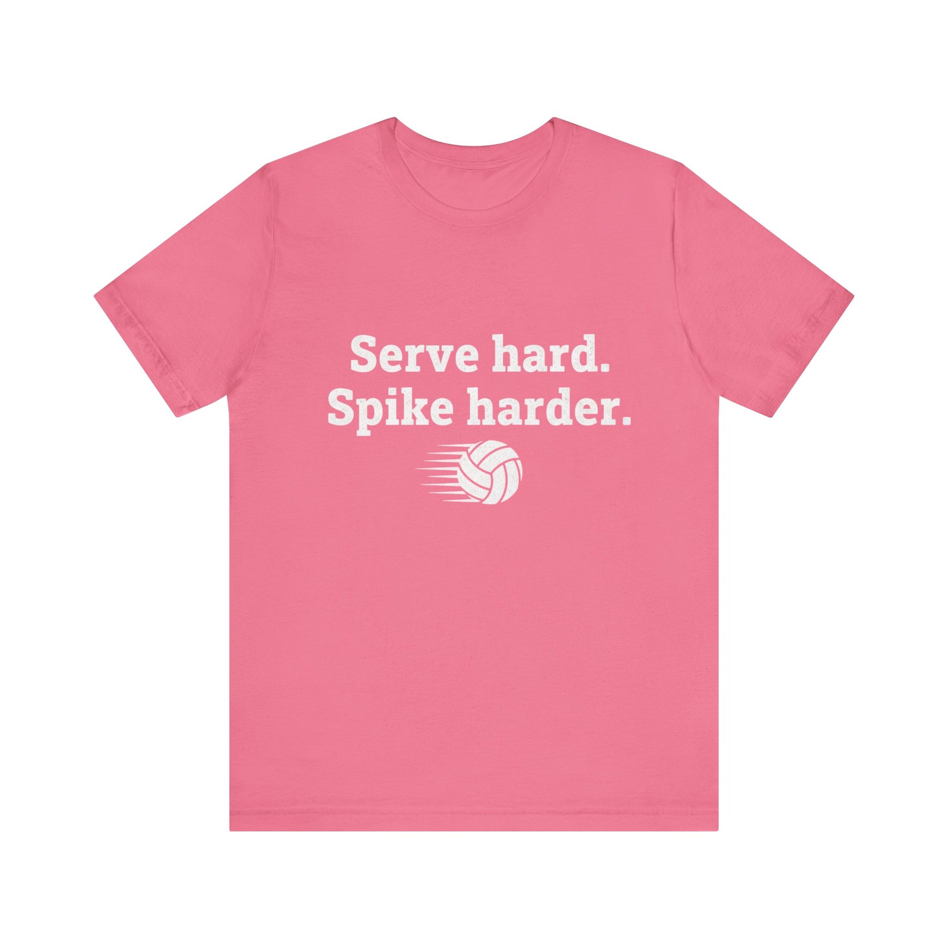 Funny volleyball serve and spike shirt