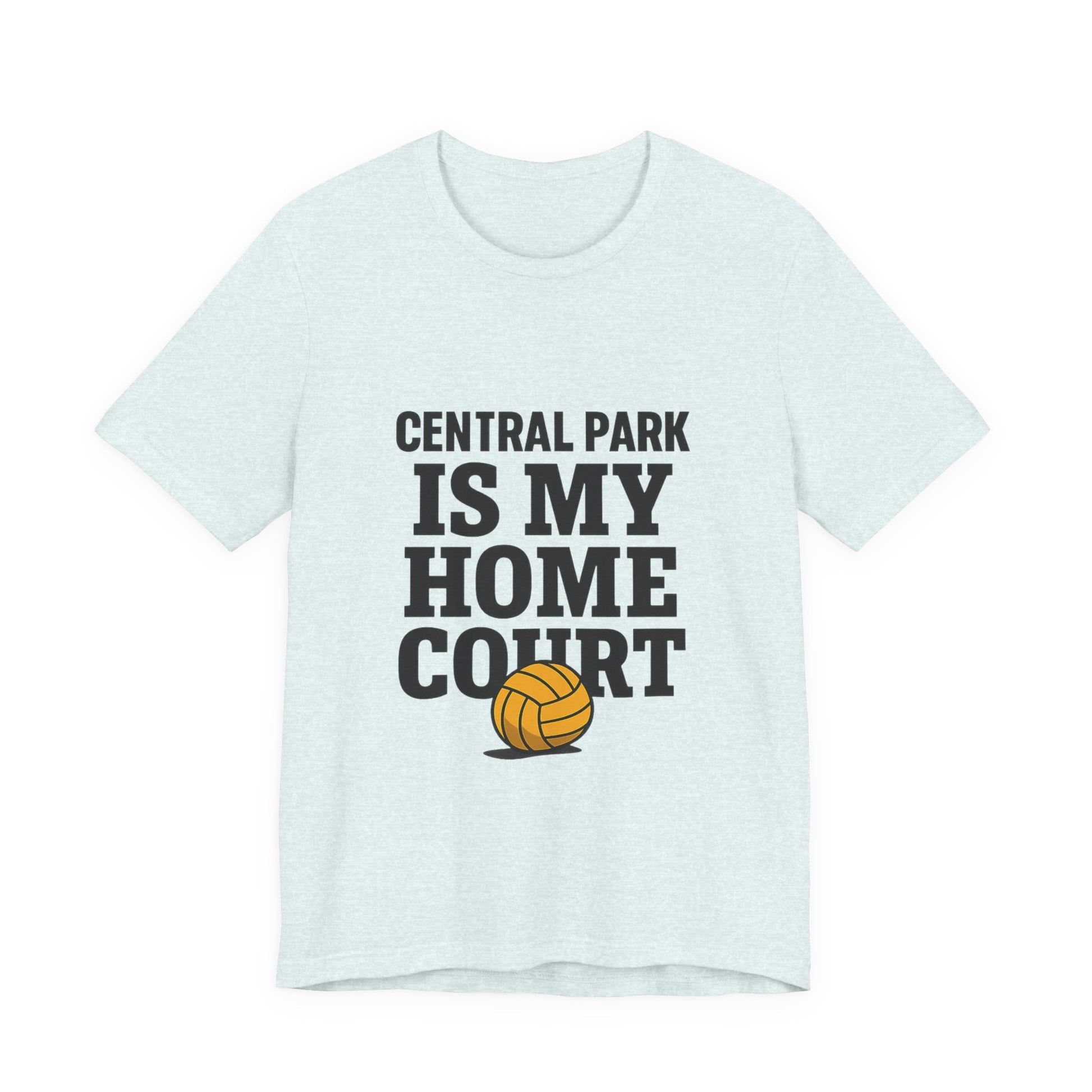 Soft cotton tee for Central Park volleyball players