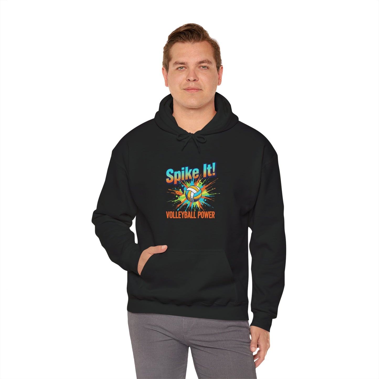 Funny volleyball sweatshirt for athletes