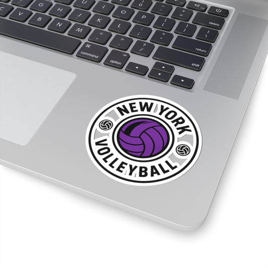 NY volleyball sticker