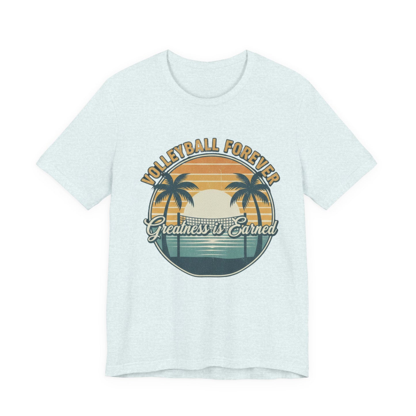Volleyball motivation phrase typography shirt design