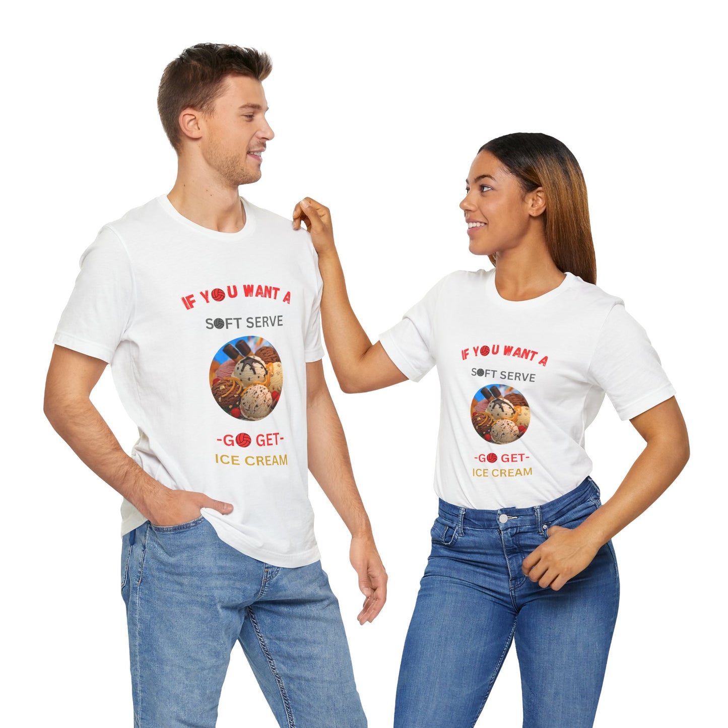 Lightweight funny sports shirt combining volleyball energy with sweet humor